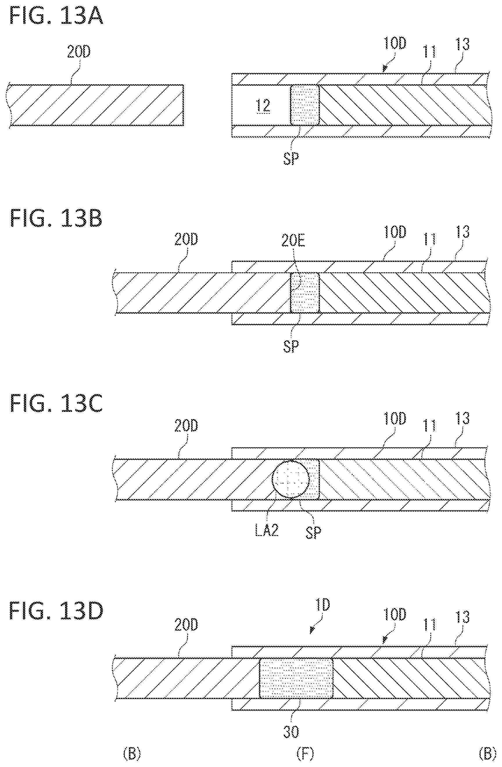 Patent US12308625 Figure 13 – Electric wire connection body, method of manufacturing electric wire connection body, sensor element, and method of manufacturing sensor element