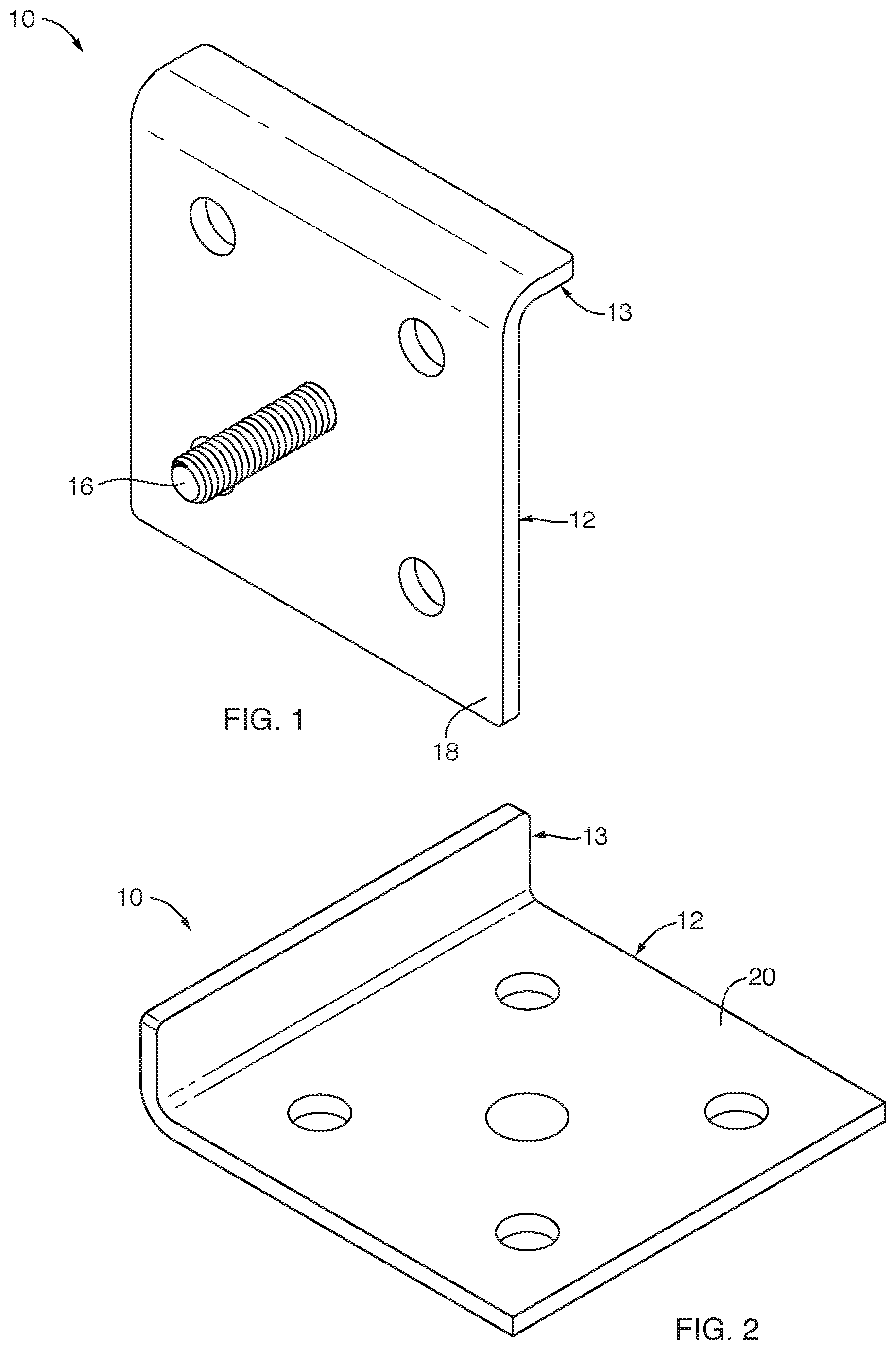 Patent US12308627 Figure 1 – Self-registering, -squaring, and -supporting mount apparatus and method