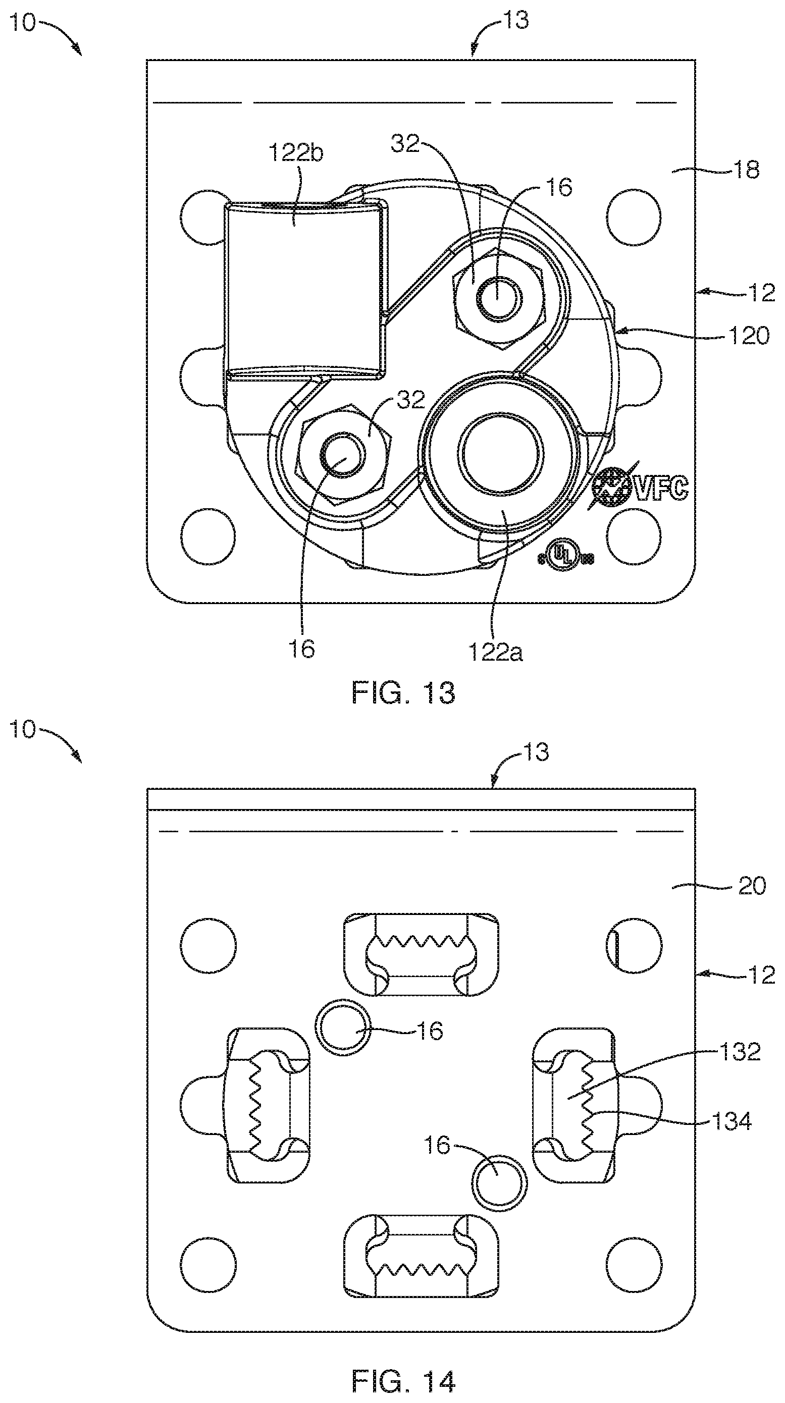 Patent US12308627 Figure 9 – Self-registering, -squaring, and -supporting mount apparatus and method