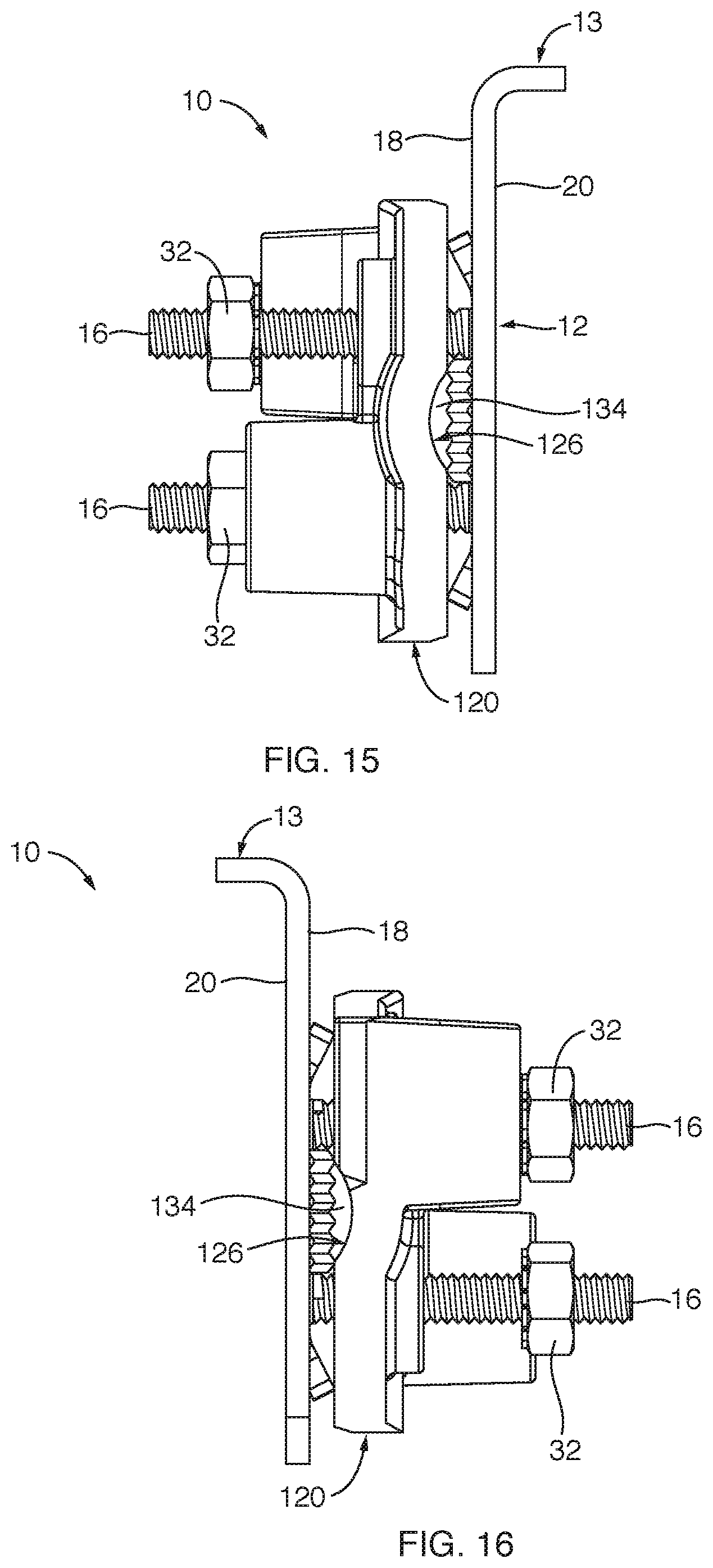 Patent US12308627 Figure 10 – Self-registering, -squaring, and -supporting mount apparatus and method