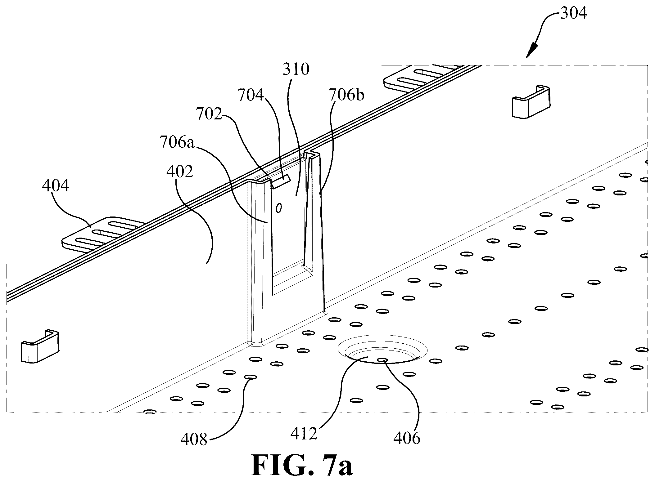 Patent US12308630 Figure 7 – Adjustable insert system for wall-mounted enclosures