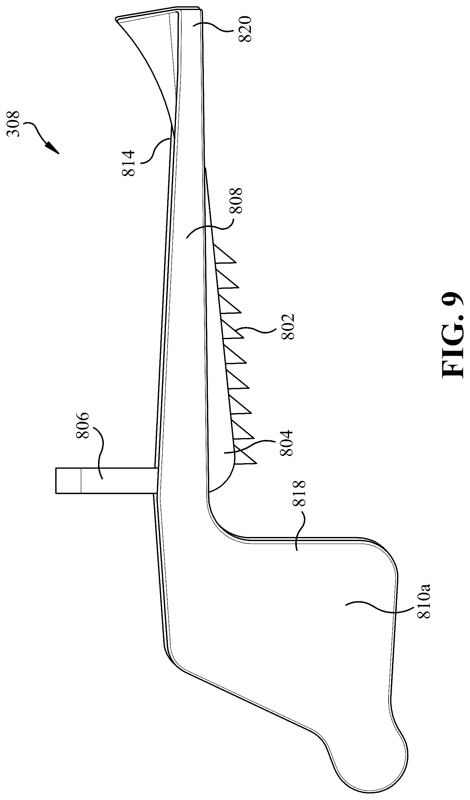 Patent US12308630 Figure 10 – Adjustable insert system for wall-mounted enclosures