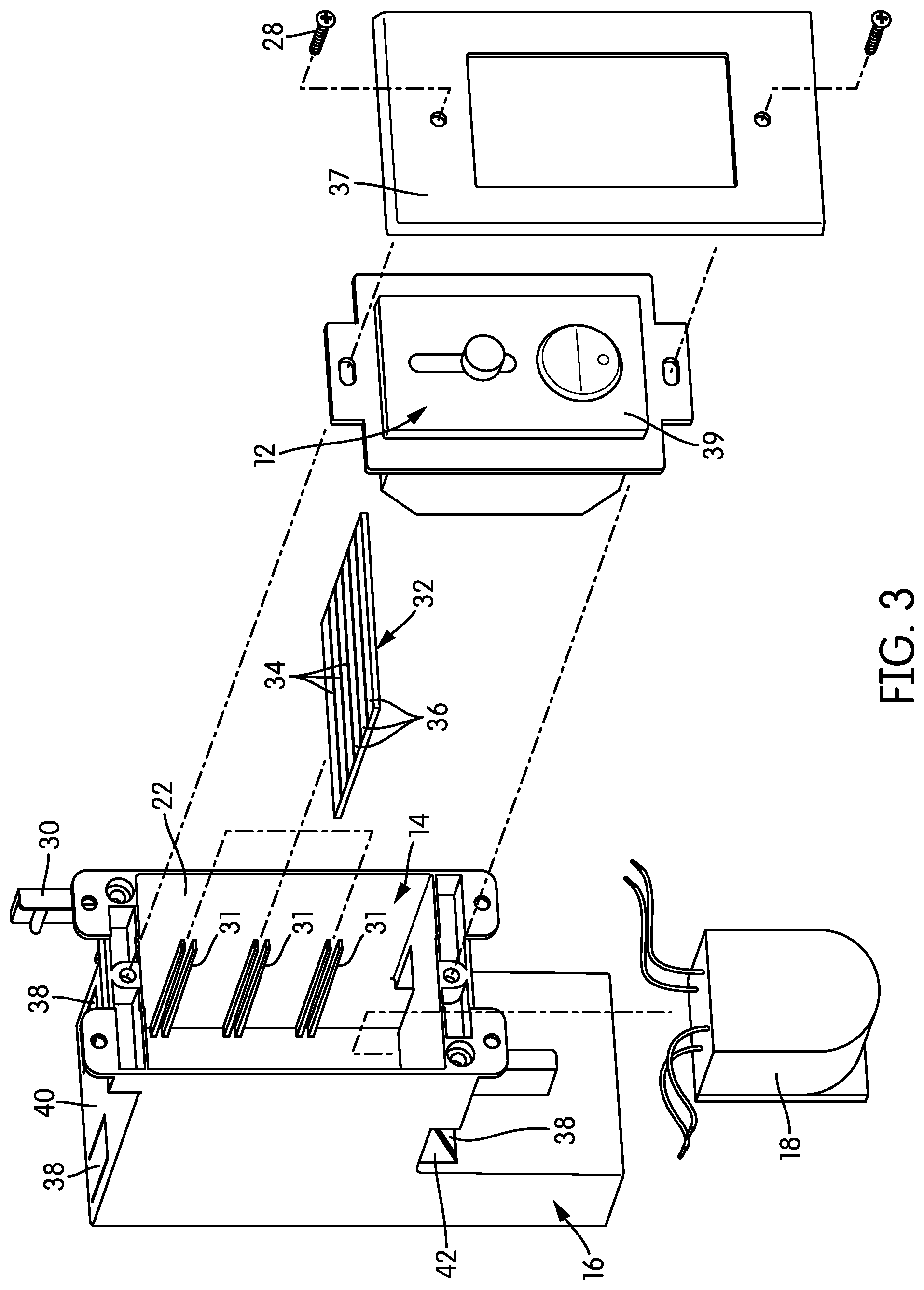 Patent US12308631 Figure 3 – Electrical gang box with driver compartment