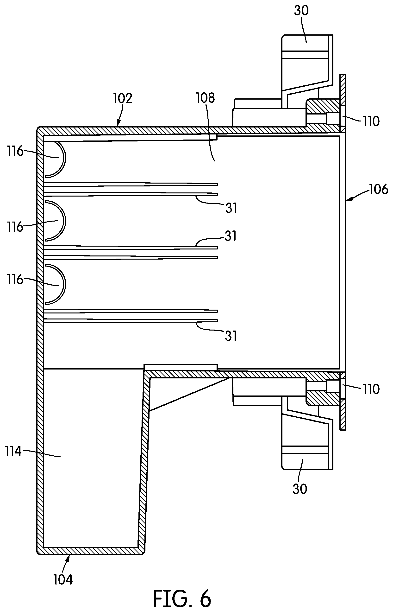 Patent US12308631 Figure 6 – Electrical gang box with driver compartment