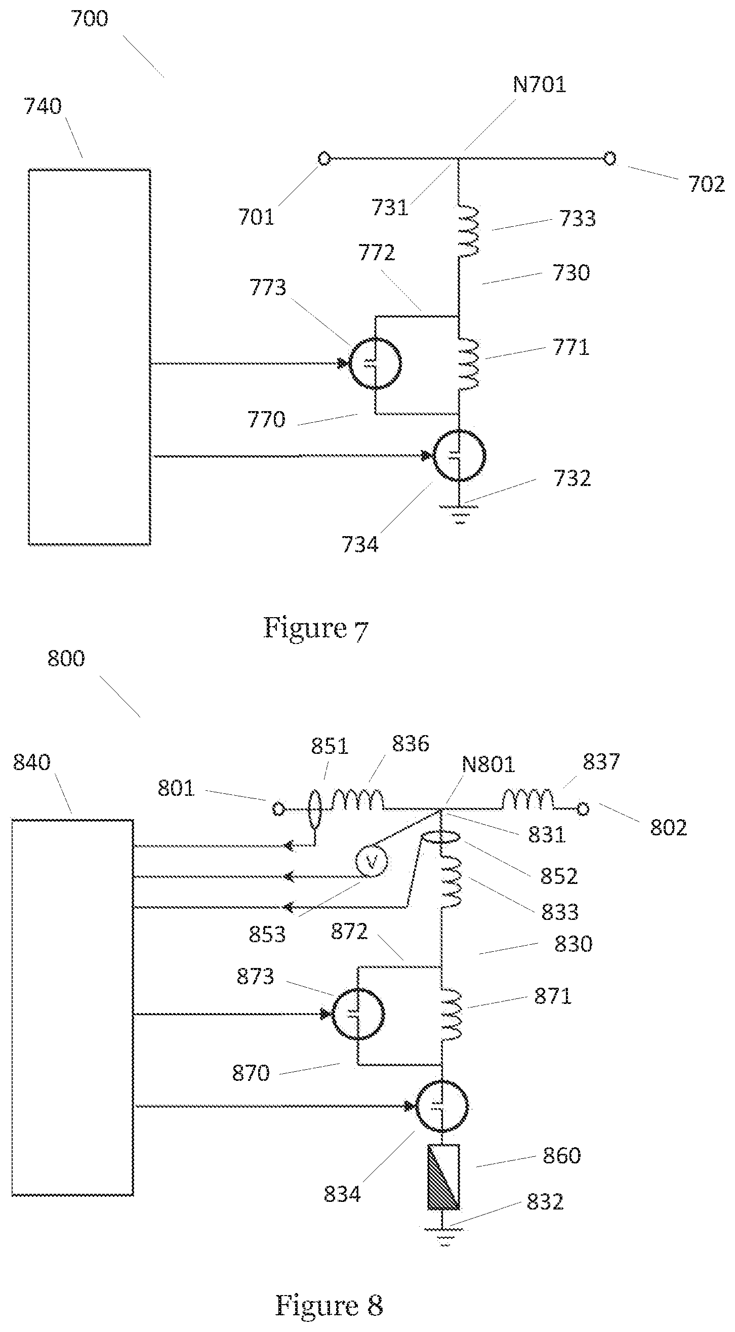Patent US12308637 Figure 8 – Current sinking arrangement