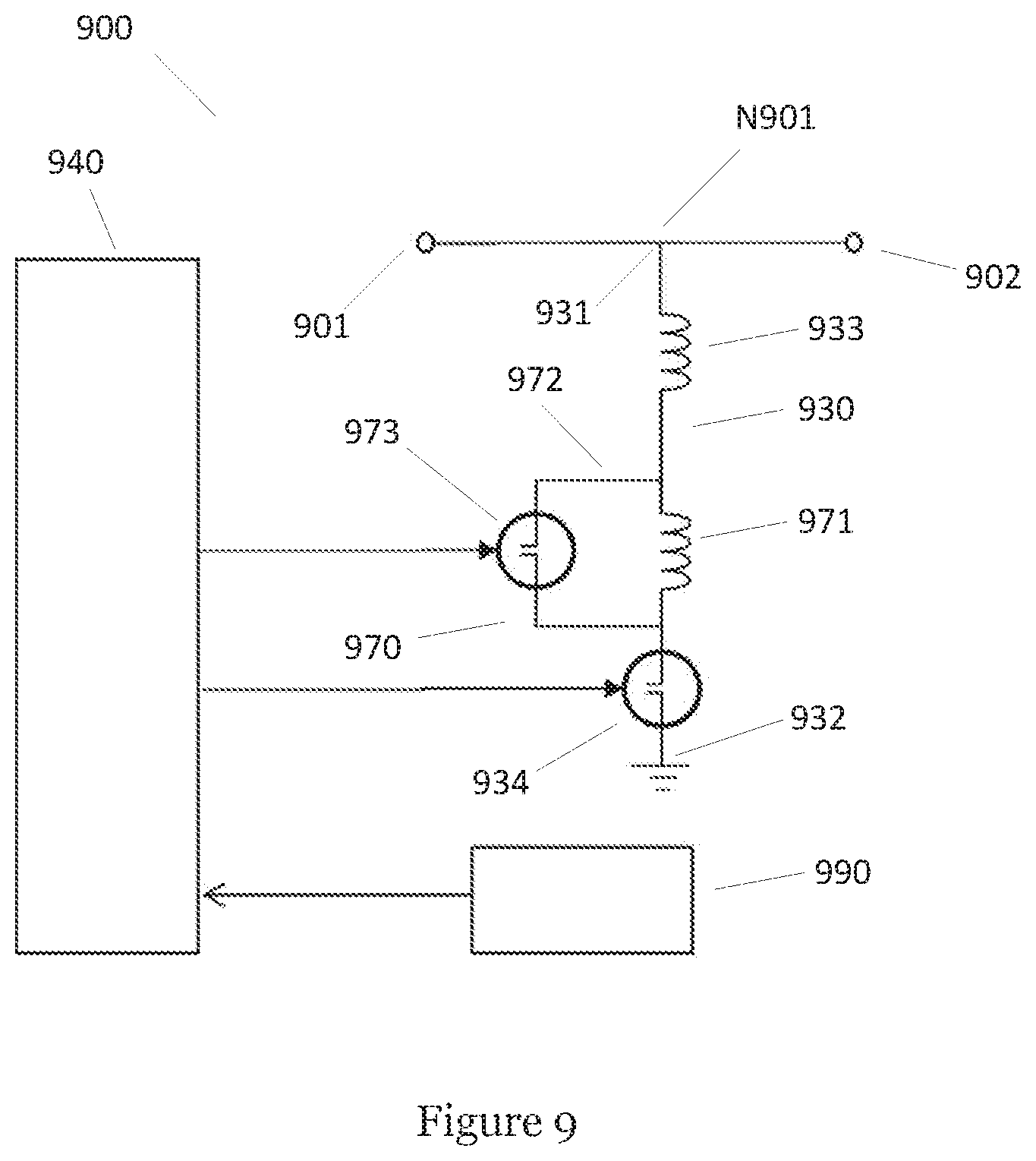 Patent US12308637 Figure 9 – Current sinking arrangement