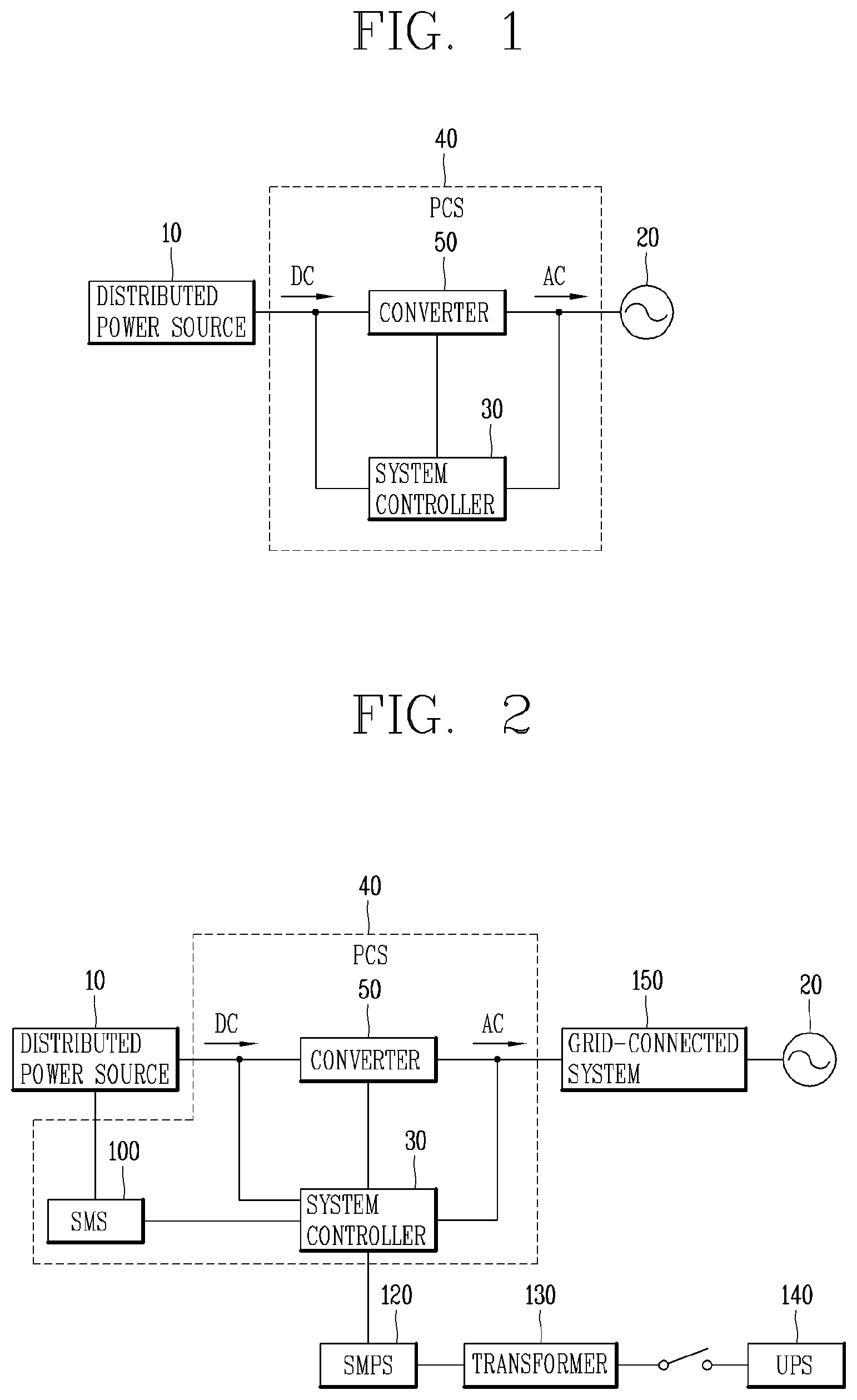 Patent US12308638 Figure 1 – Power conditioning system supporting hot swapping and control method of power conditioning system