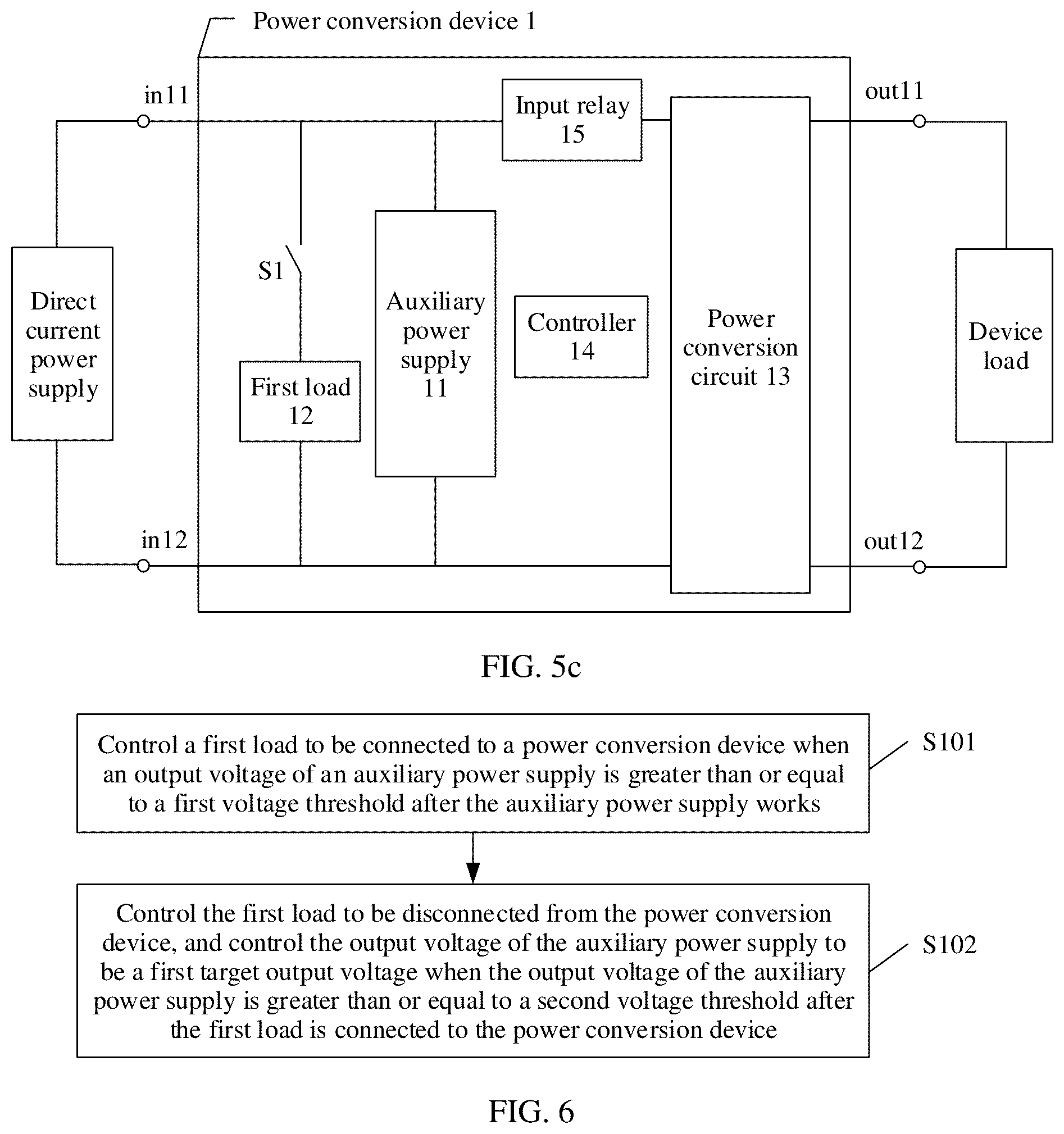 Patent US12308644 Figure 5 – Power conversion device and control method thereof