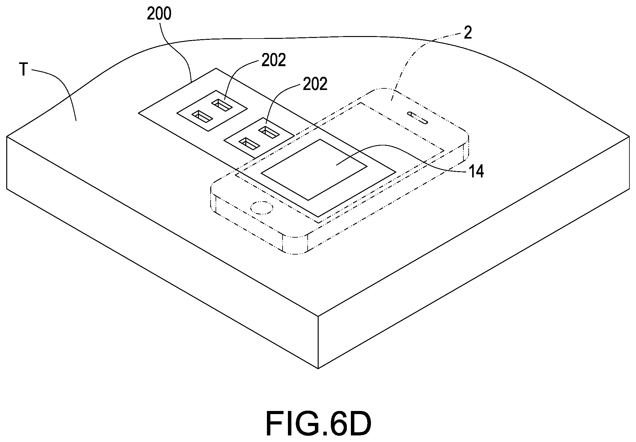 Patent US12308654 Figure 13 – Wireless charging apparatus with embedded function