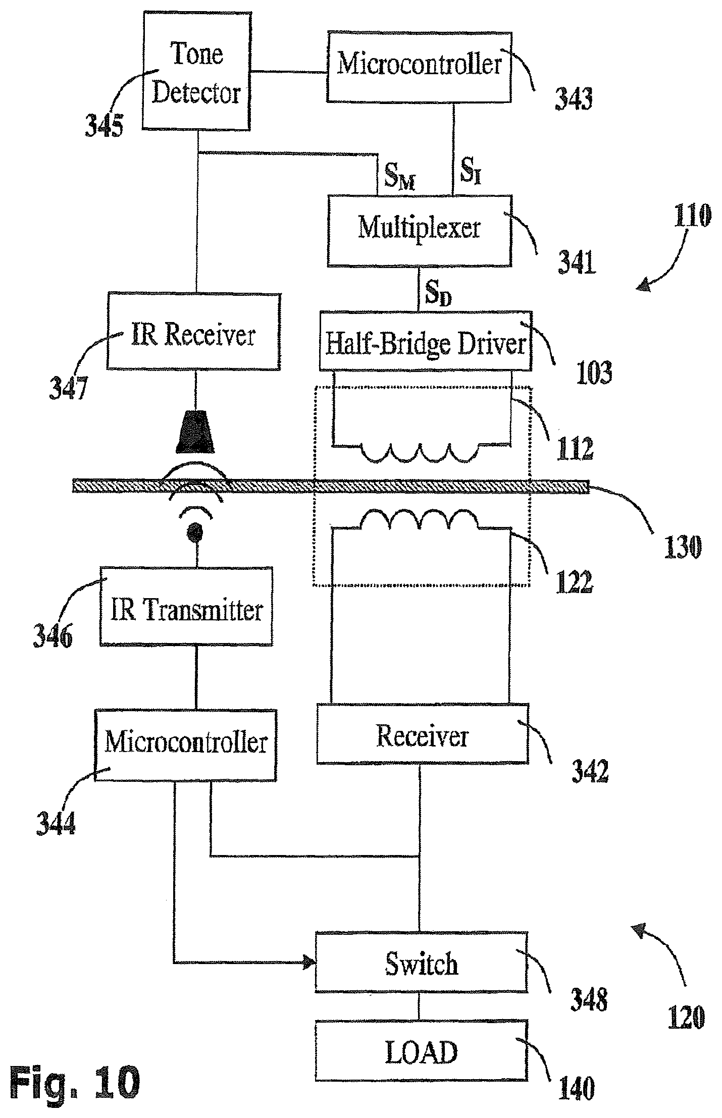 Patent US12308656 Figure 10 – Pinless power coupling