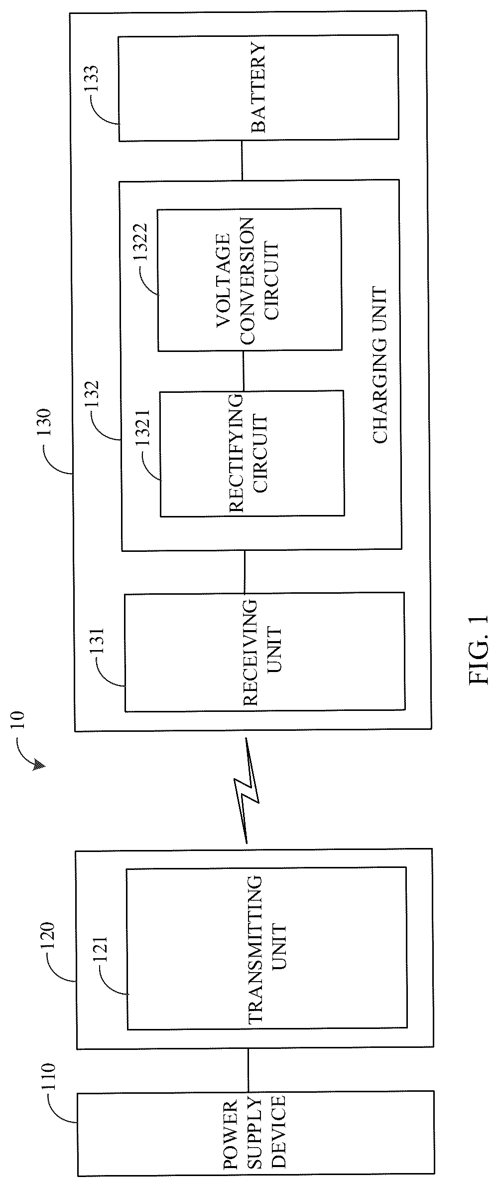Patent US12308657 Figure 1 – Device to-be-charged and wireless charging method