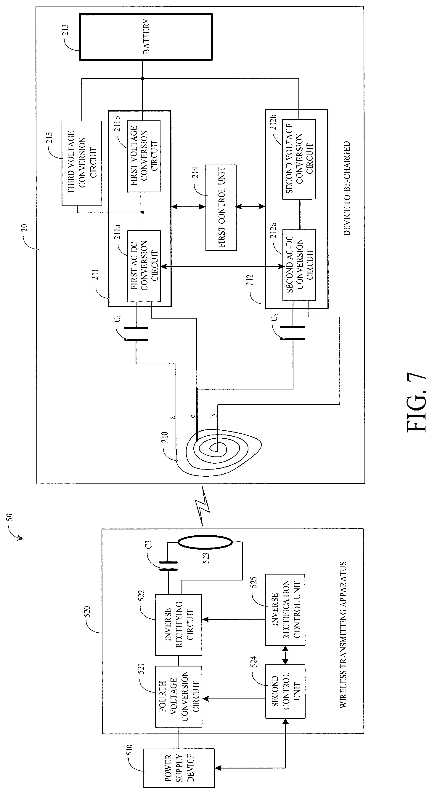 Patent US12308657 Figure 7 – Device to-be-charged and wireless charging method