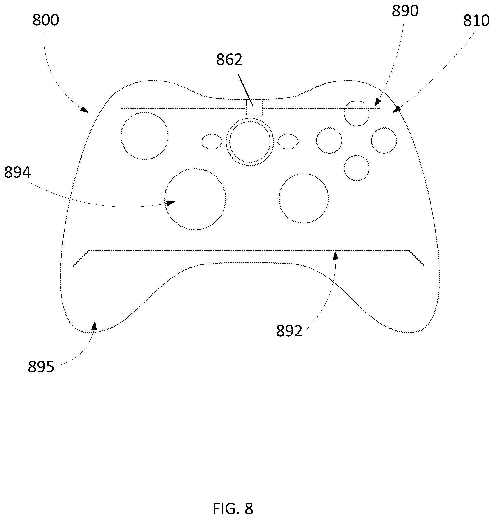 Patent US12308663 Figure 8 – Methods, systems, and apparatus for wireless recharging of battery-powered devices