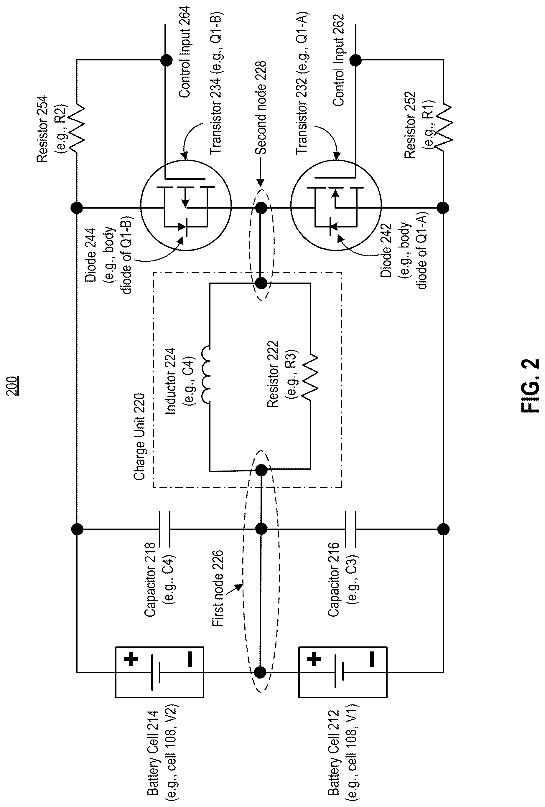 Patent US12308674 Figure 2 – Active energy balancing for energy storage systems