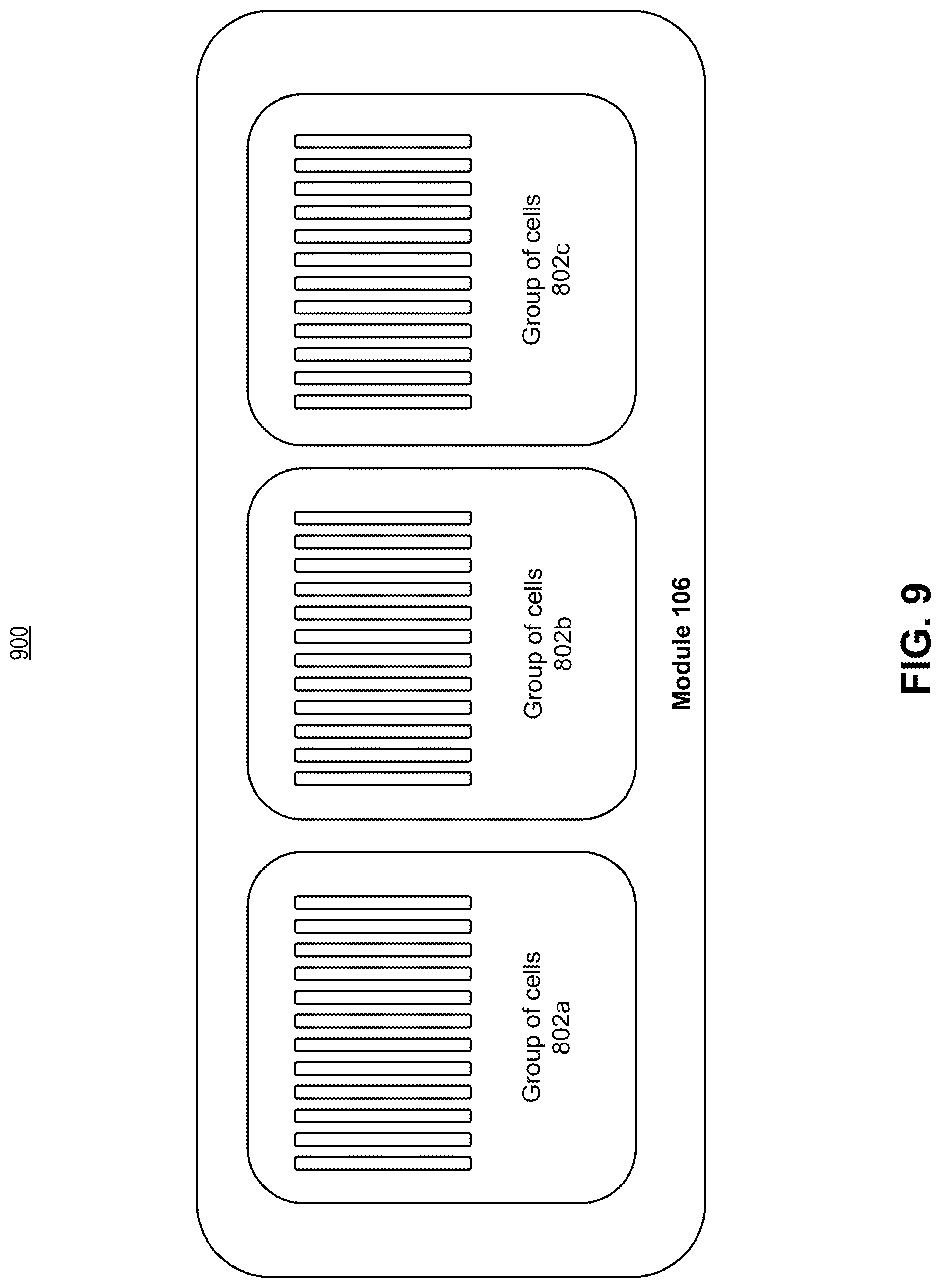 Patent US12308674 Figure 9 – Active energy balancing for energy storage systems