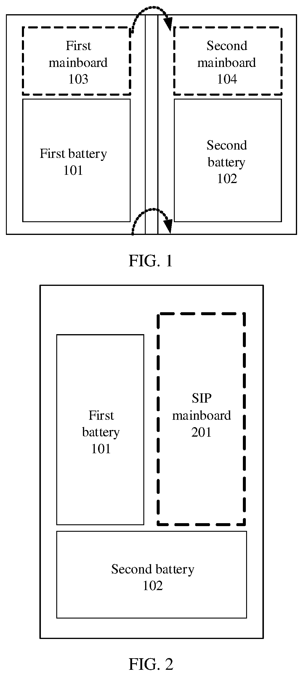 Patent US12308675 Figure 1 – Power supply system and method for terminal device, chip, and terminal device