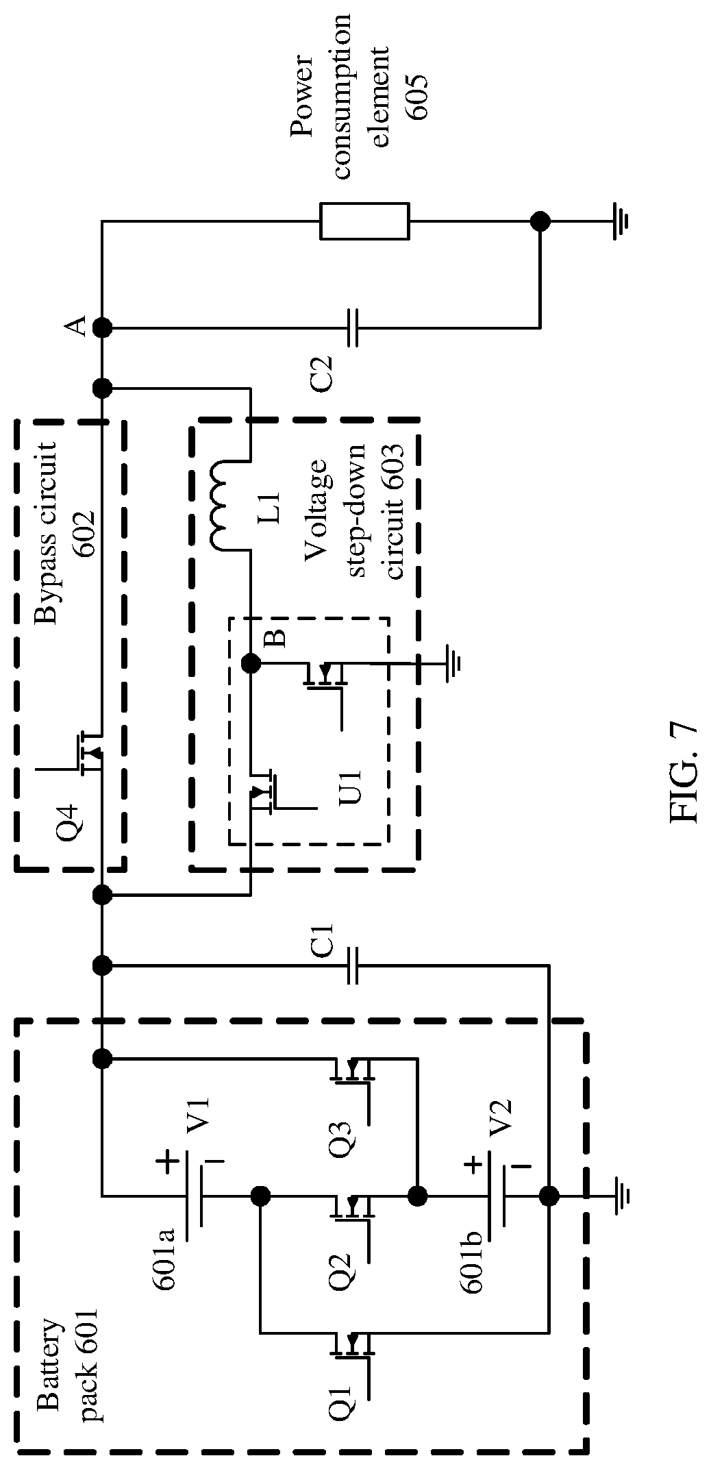Patent US12308675 Figure 4 – Power supply system and method for terminal device, chip, and terminal device