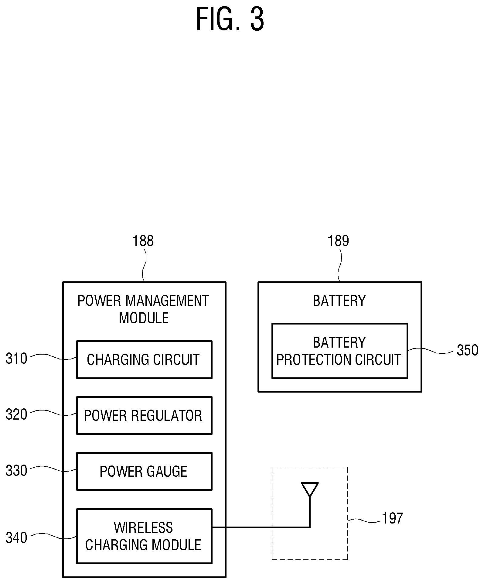 Patent US12308676 Figure 3 – Electronic device capable of identifying a state of a rechargeable battery