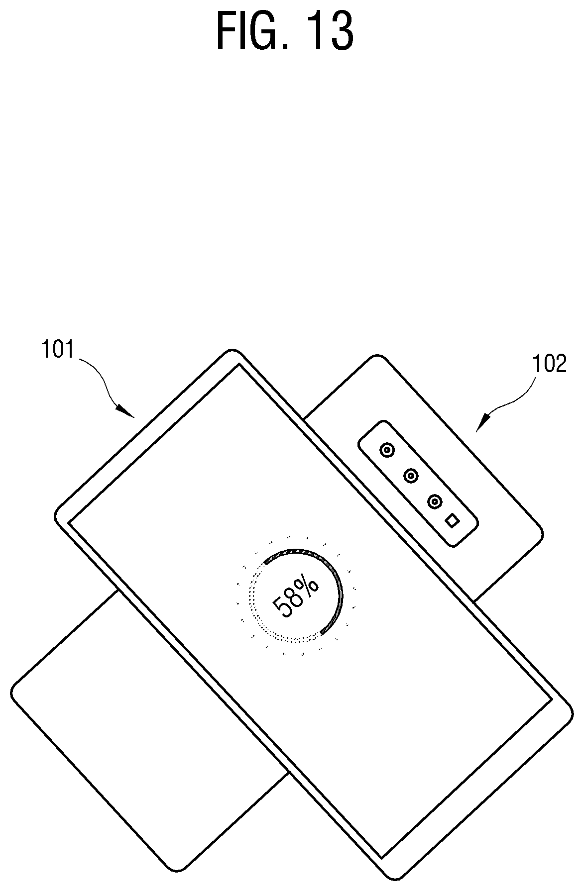 Patent US12308676 Figure 13 – Electronic device capable of identifying a state of a rechargeable battery