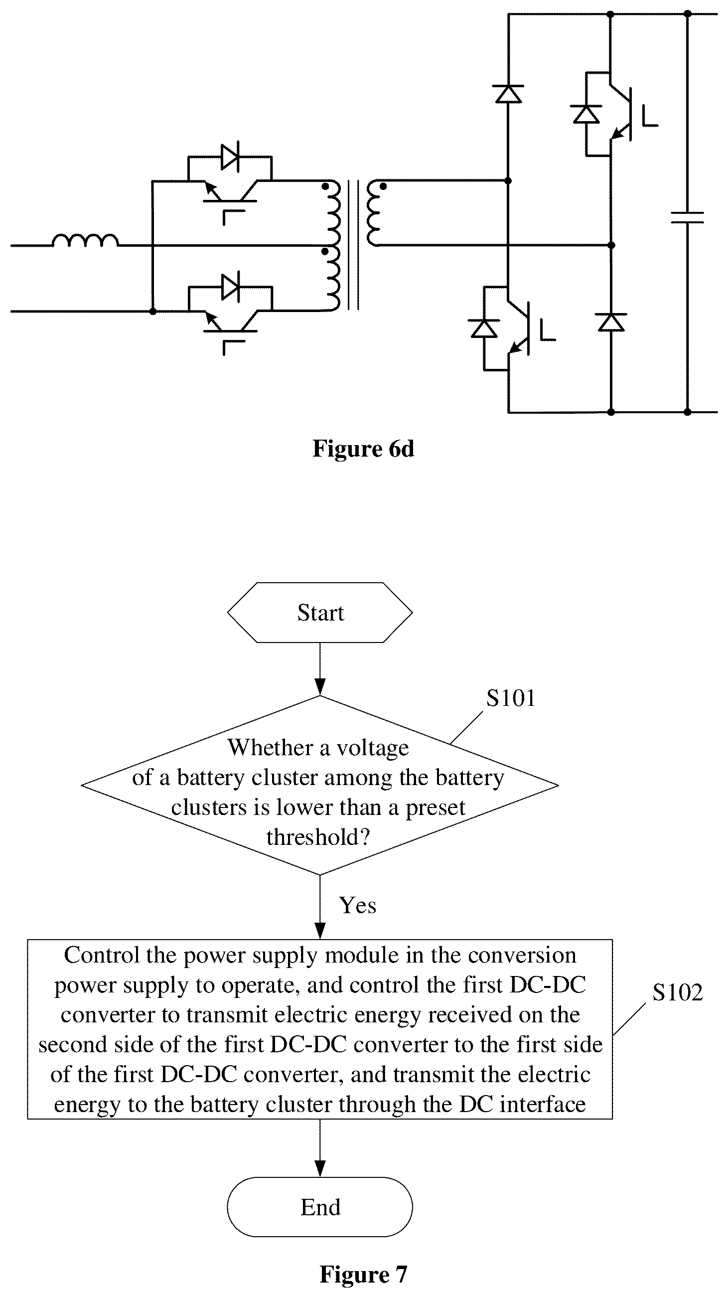 Patent US12308678 Figure 6 – Conversion power supply and autonomous electric energy replenishment method for energy storage system