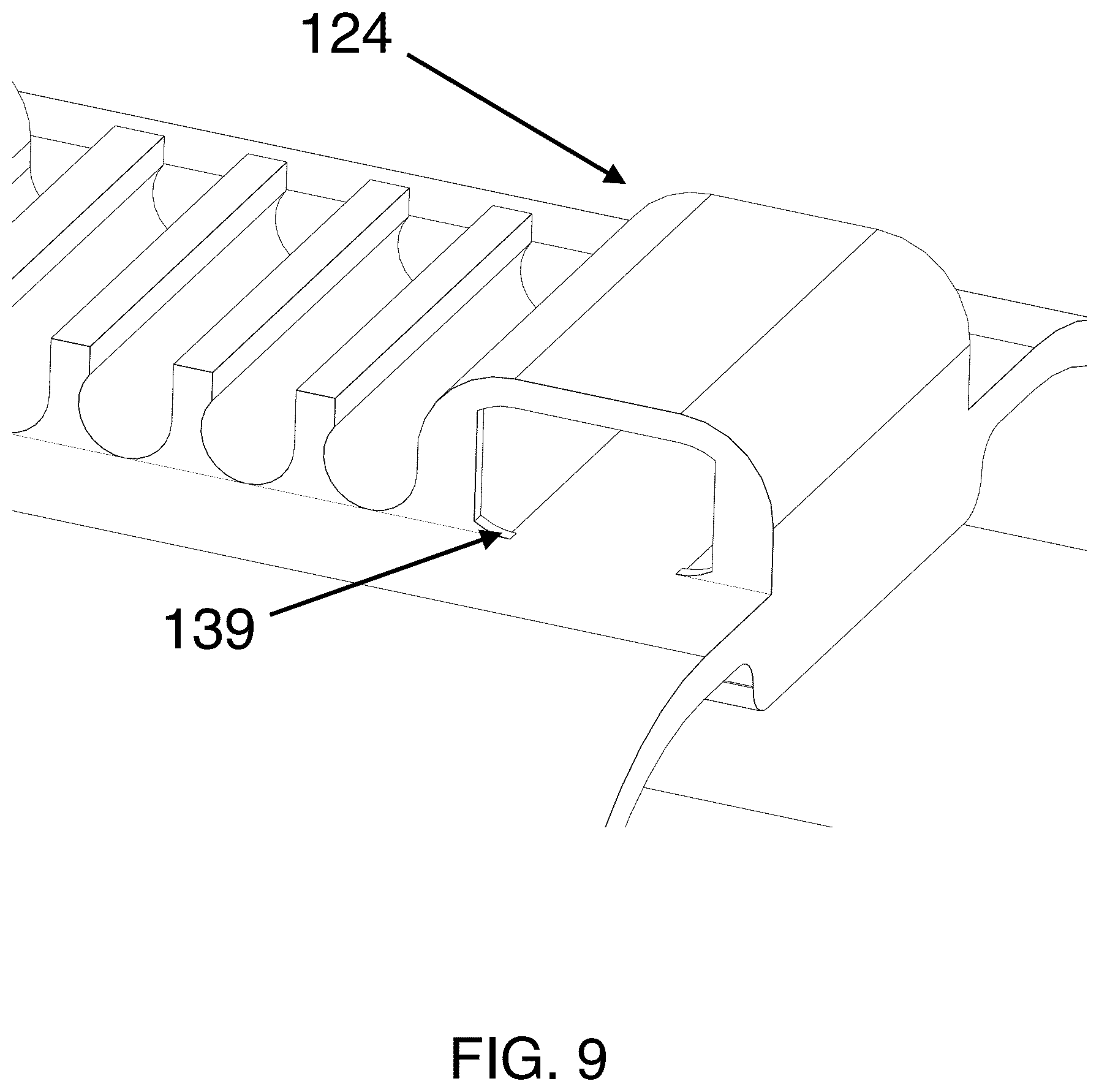 Patent US12308679 Figure 7 – System and method for tangle free phone charger cable organizer