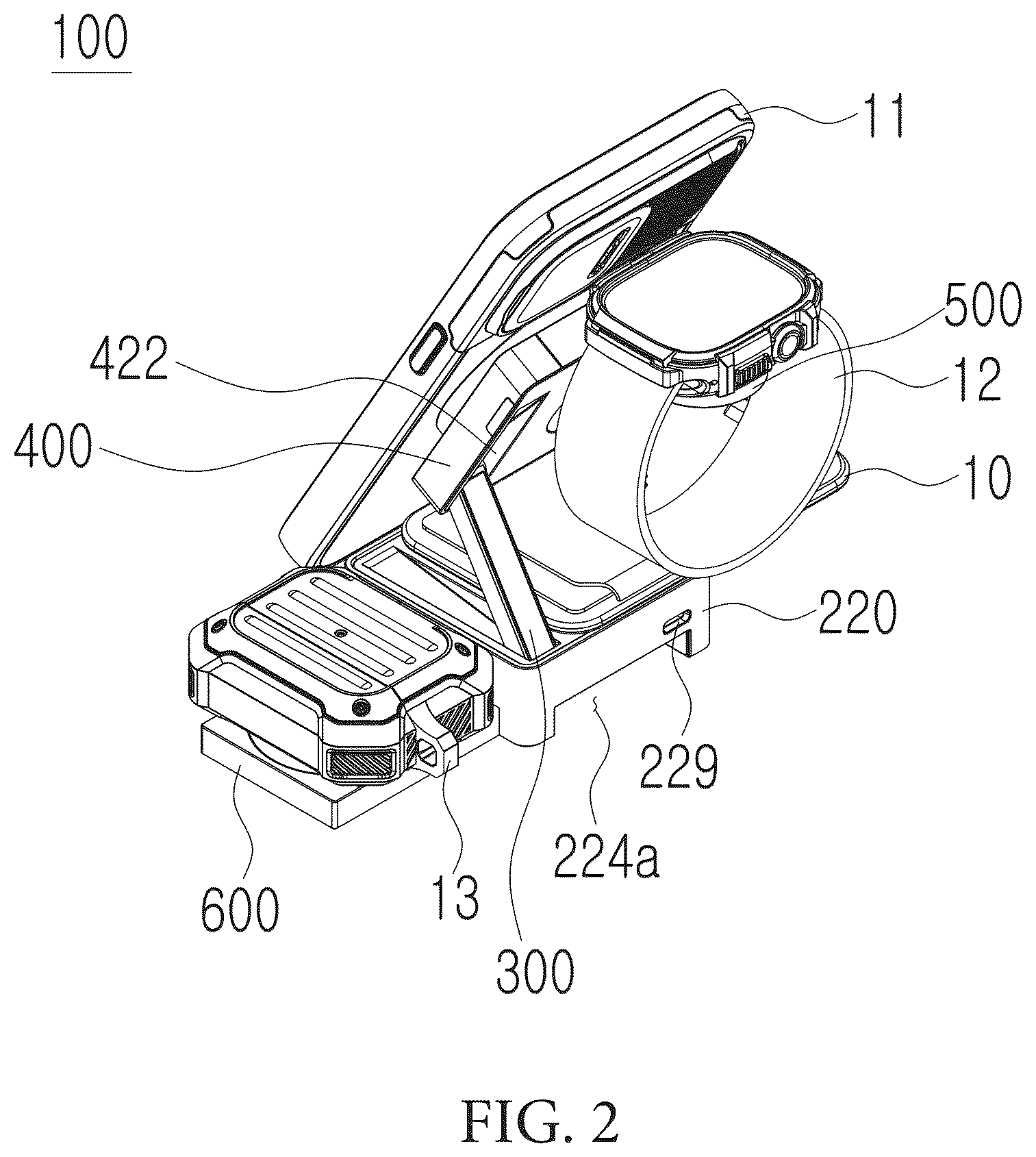 Patent US12308680 Figure 2 – Portable charging devices with multi-charging functions