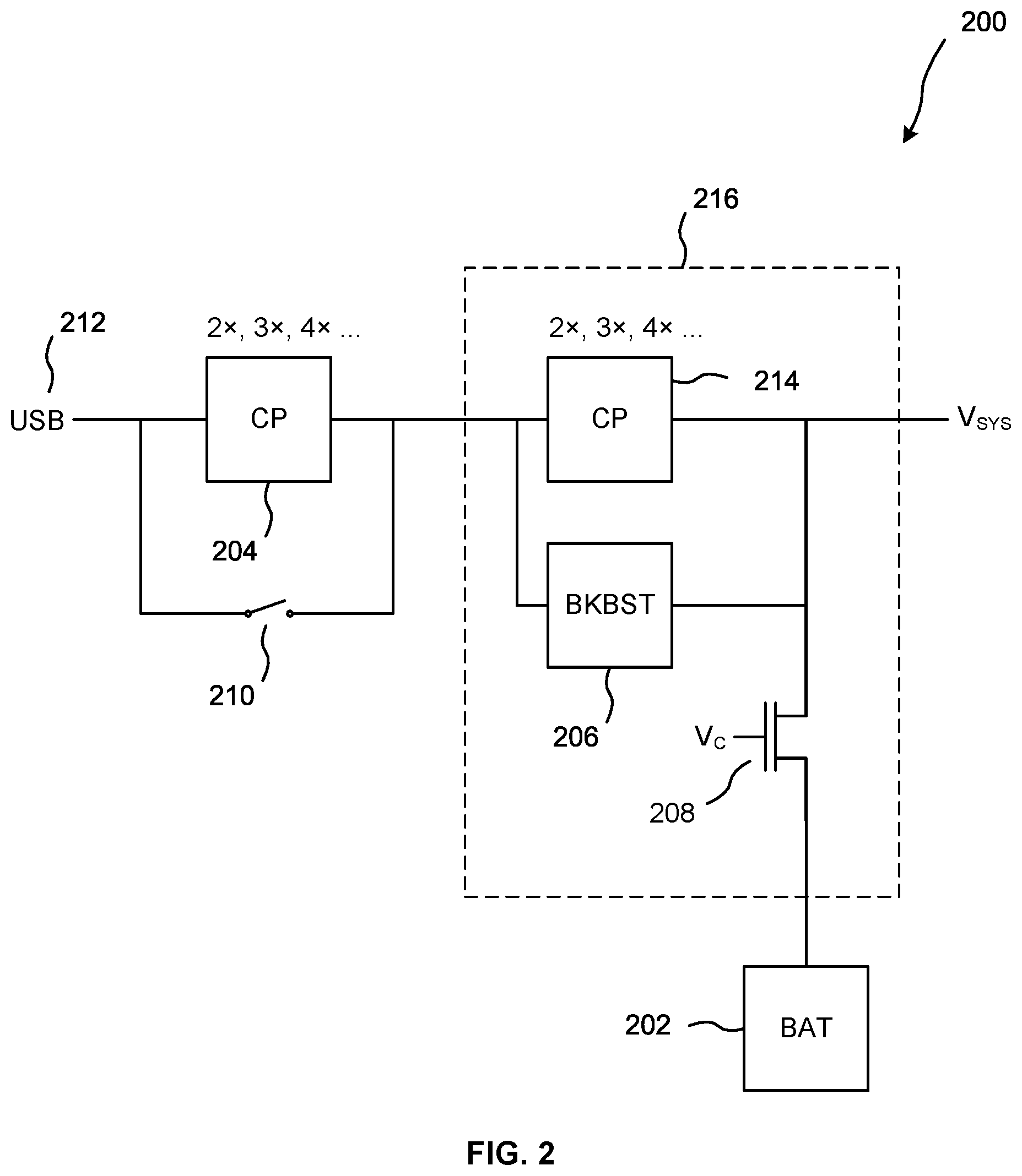 Patent US12308684 Figure 2 – Battery management infrastructure