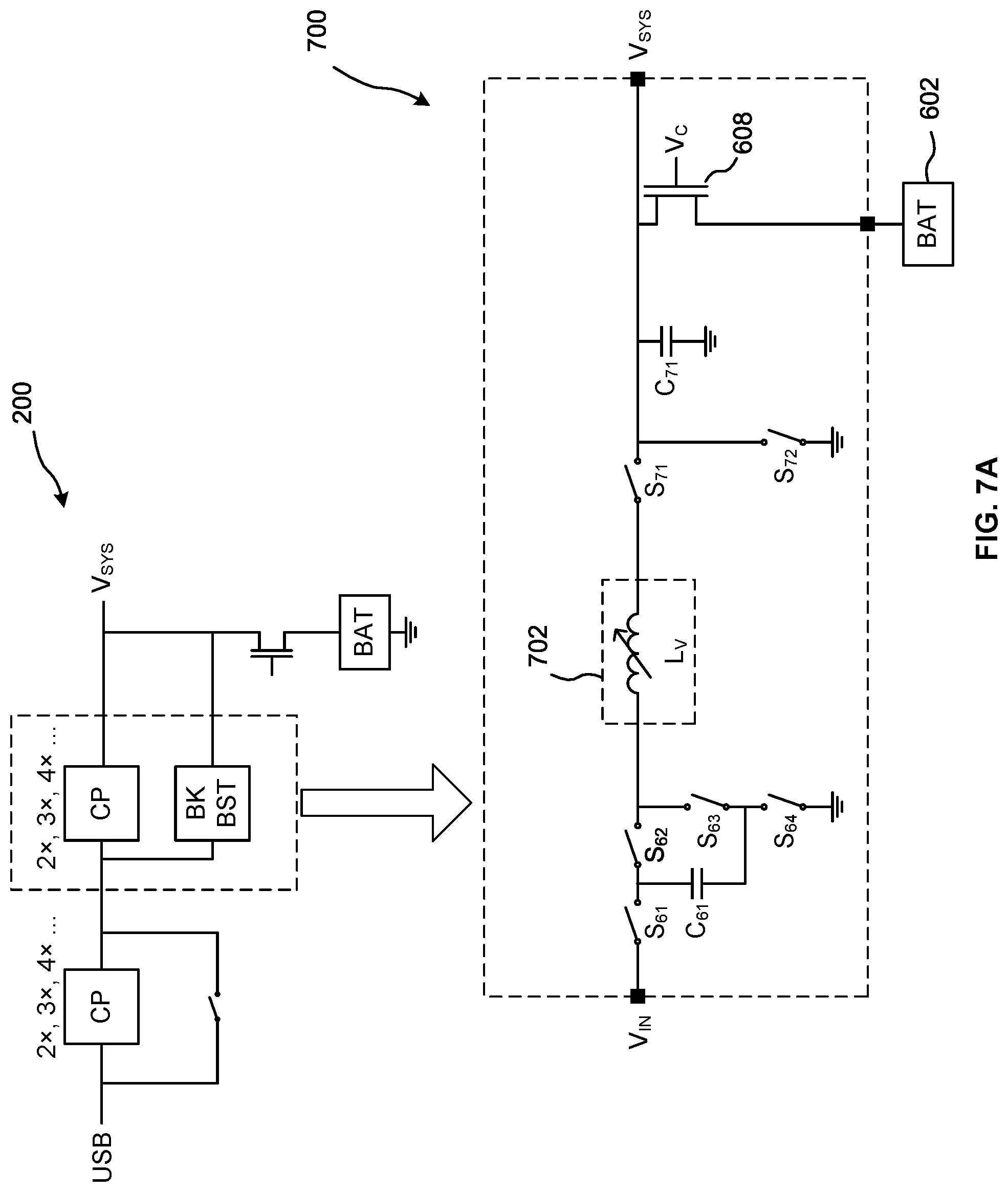 Patent US12308684 Figure 7 – Battery management infrastructure