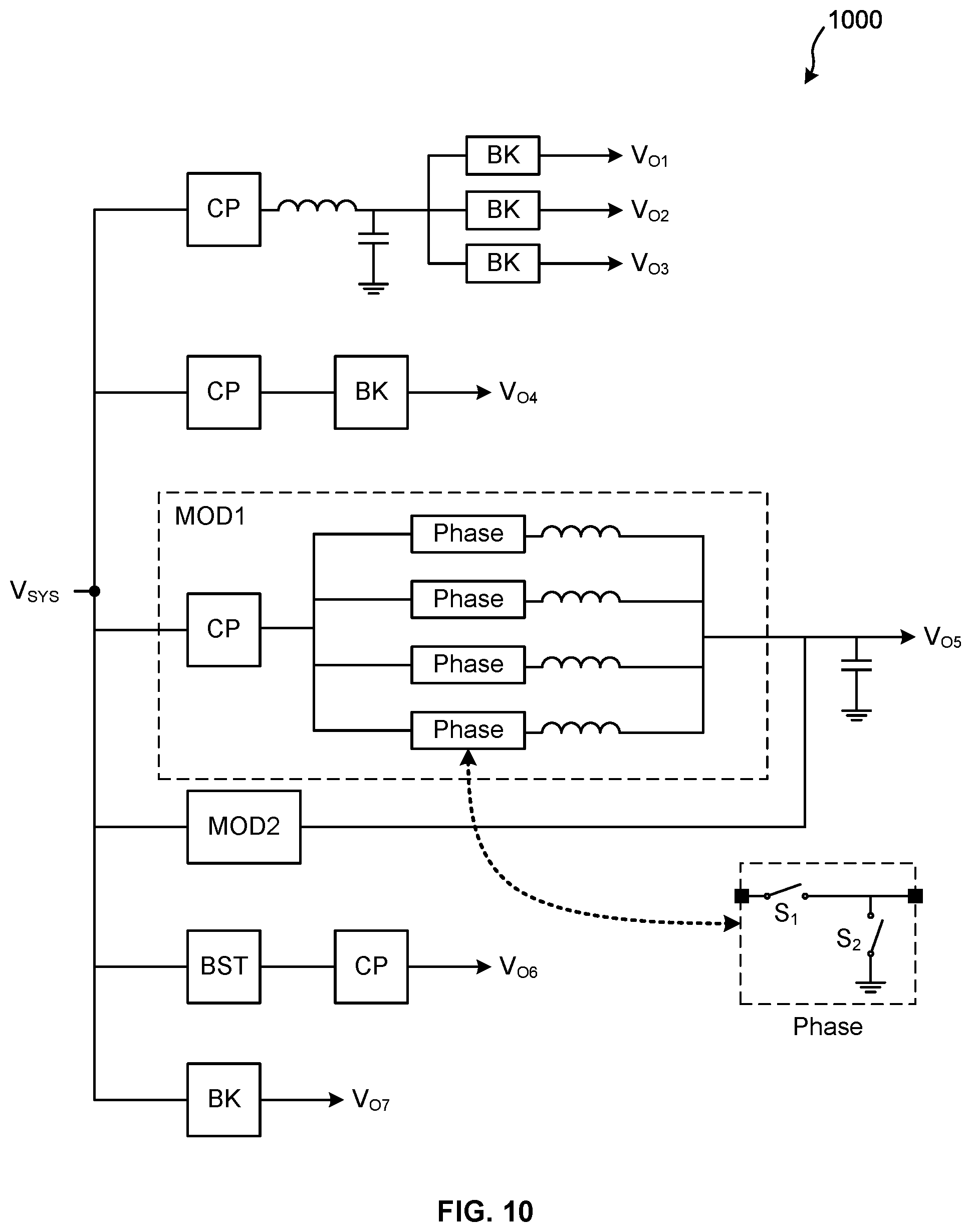 Patent US12308684 Figure 11 – Battery management infrastructure