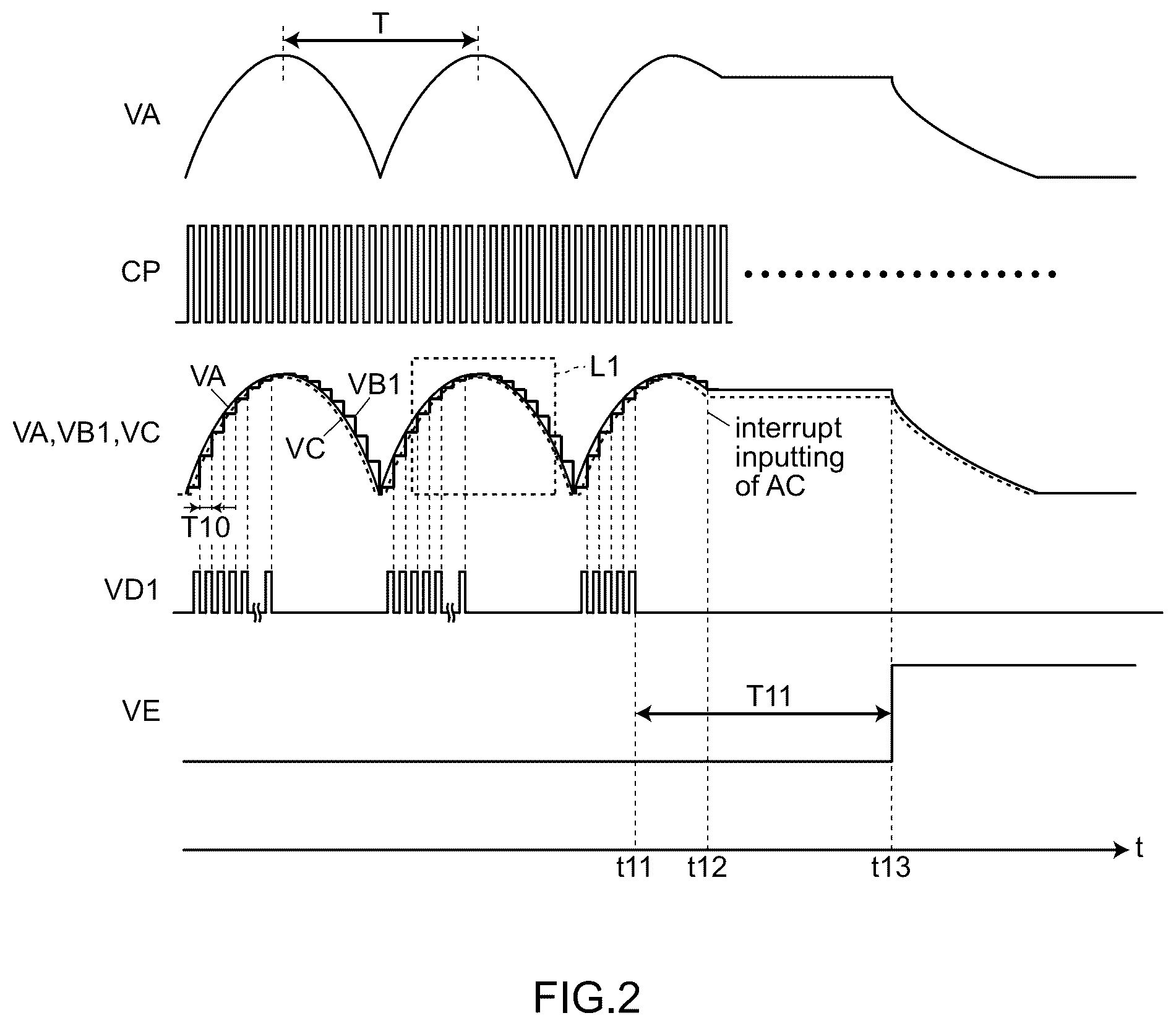 Patent US12308688 Figure 2 – Control circuit and power source device