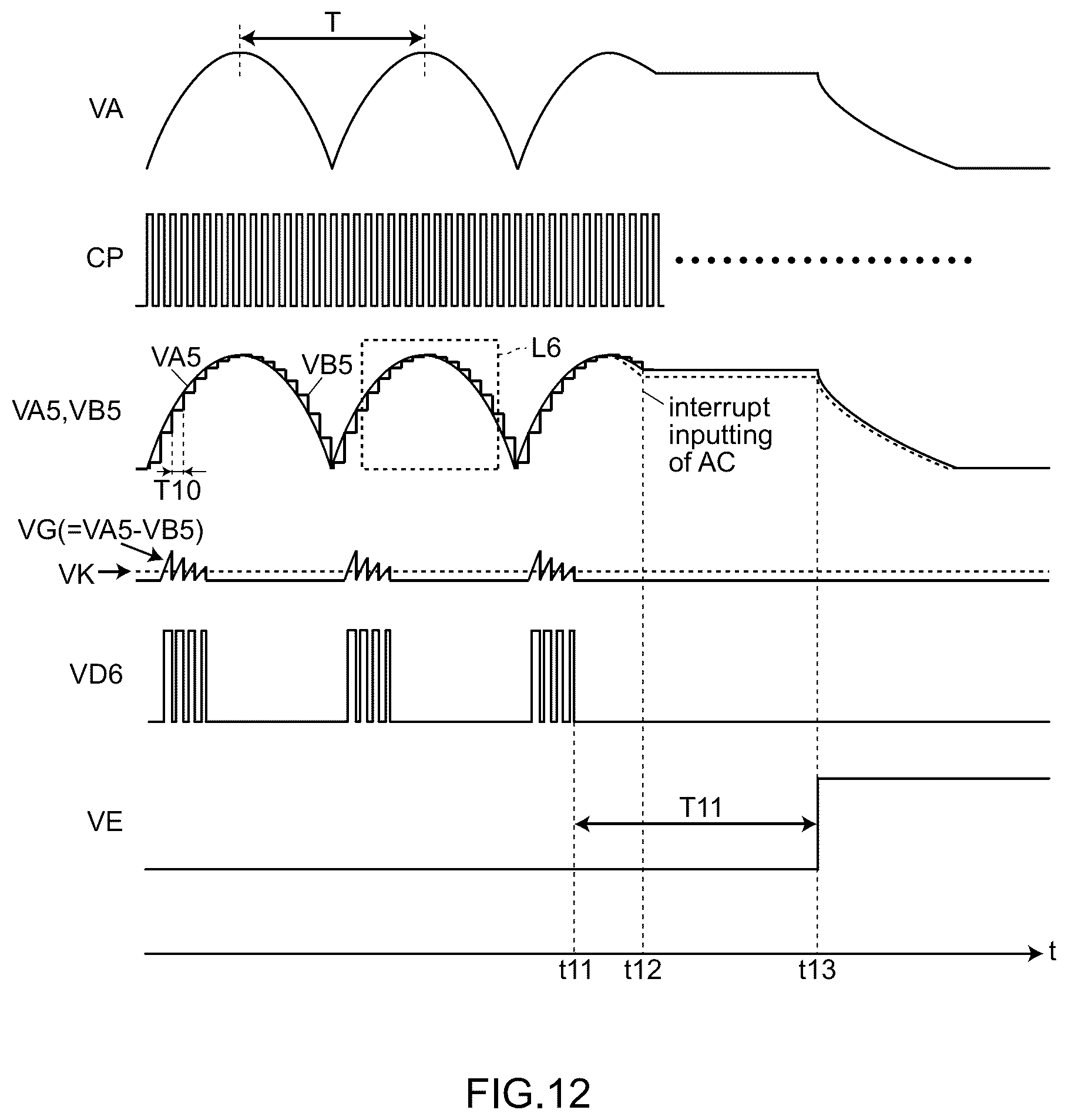 Patent US12308688 Figure 12 – Control circuit and power source device