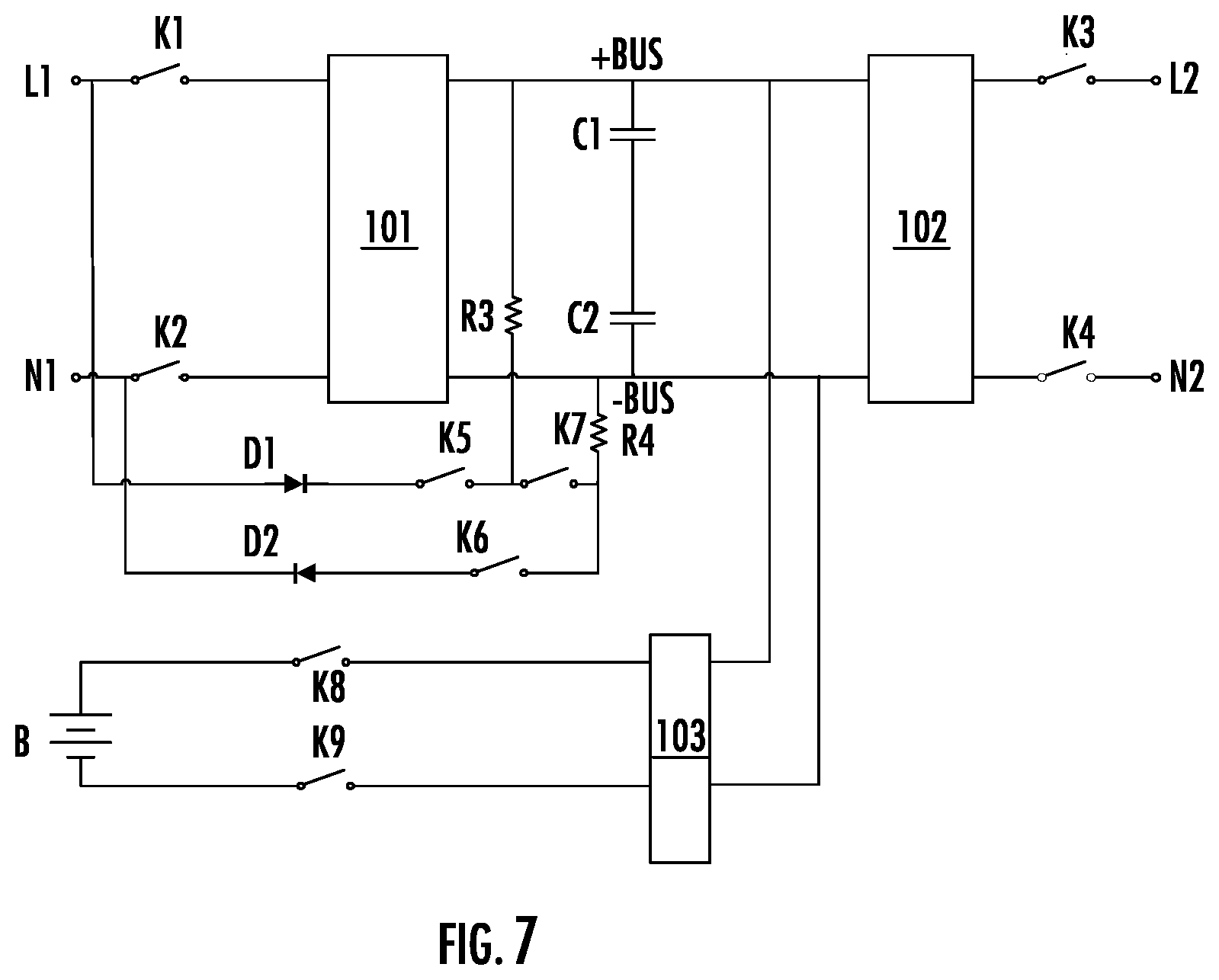 Patent US12308695 Figure 5 – Uninterruptible power supply