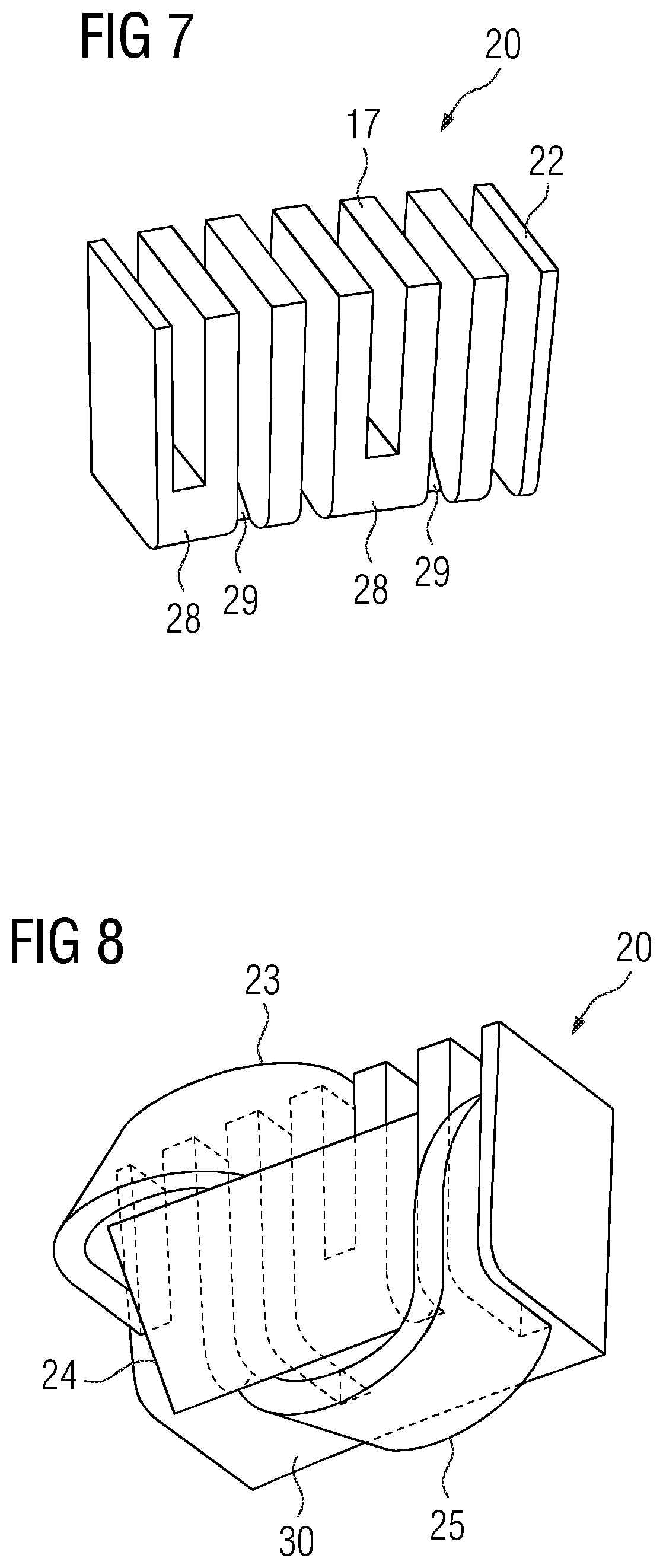 Patent US12308699 Figure 4 – Electrical machine, stator extension element and wind turbine