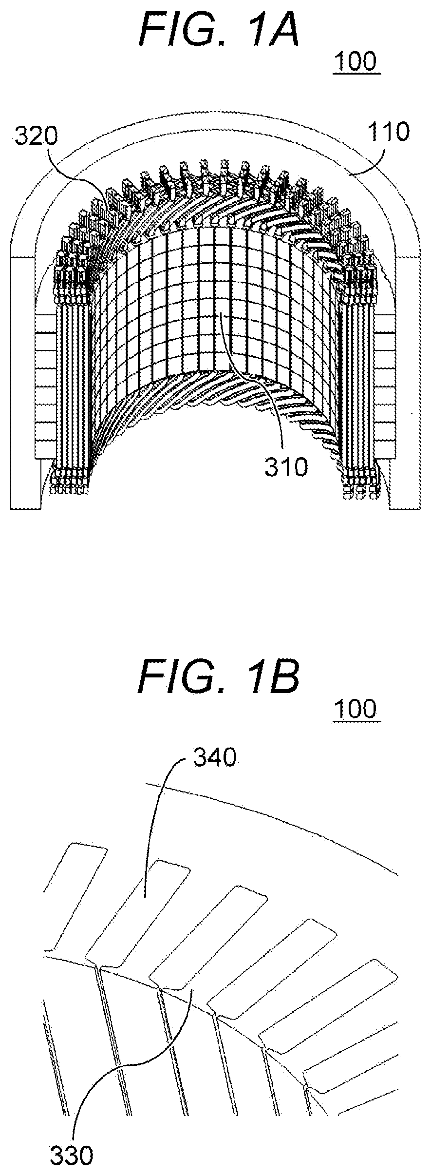 Patent US12308700 Figure 1 – Rotating electrical machine and stator for rotating electrical machine