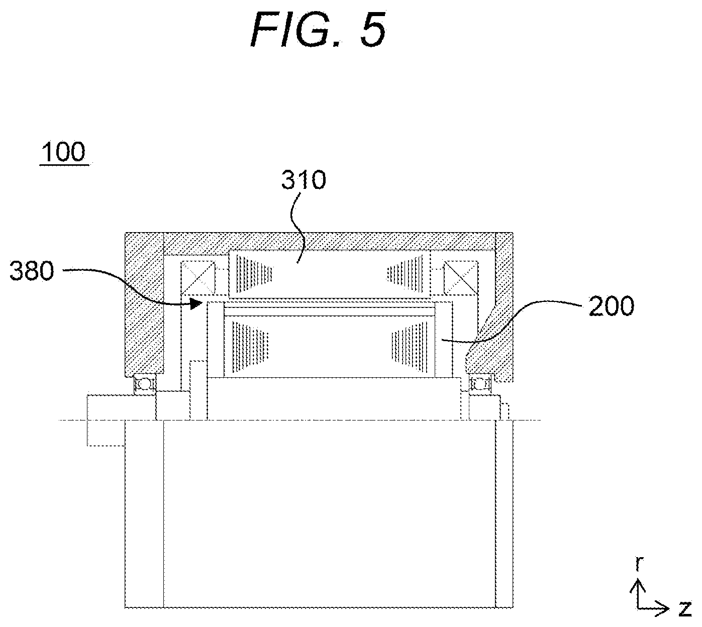 Patent US12308700 Figure 5 – Rotating electrical machine and stator for rotating electrical machine