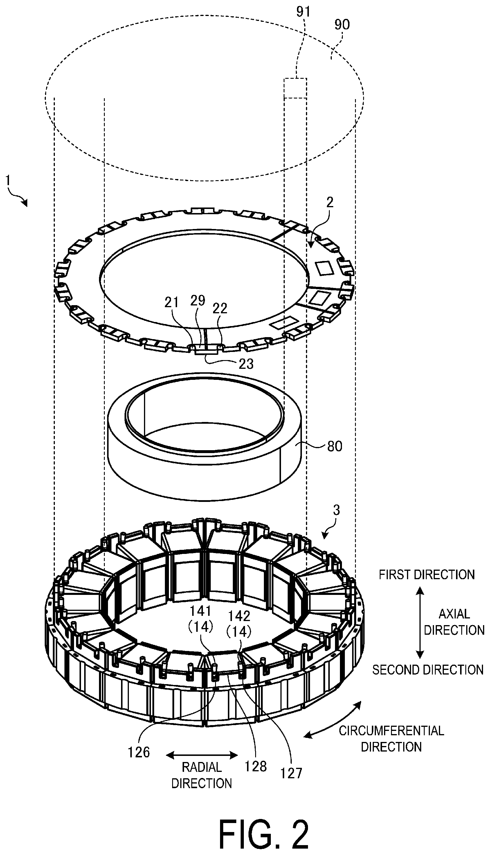 Patent US12308701 Figure 2 – Motor