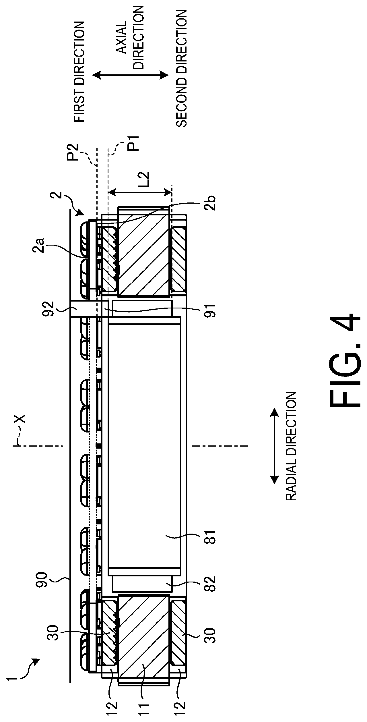 Patent US12308701 Figure 4 – Motor
