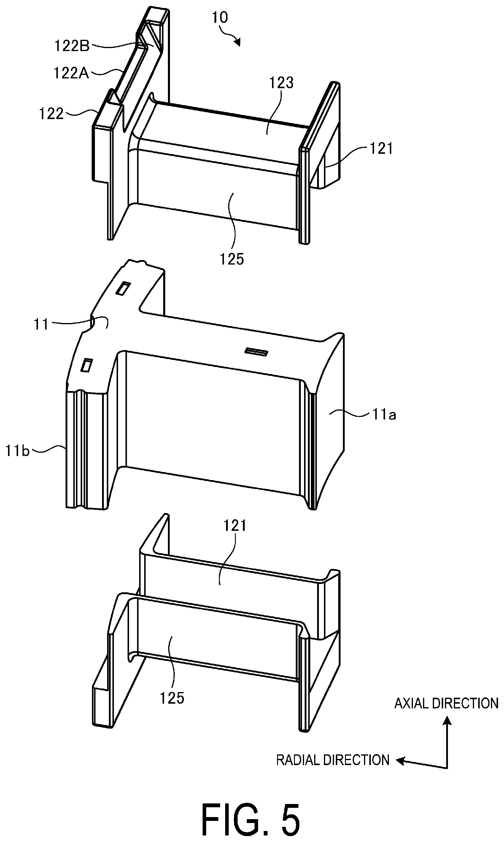 Patent US12308701 Figure 5 – Motor
