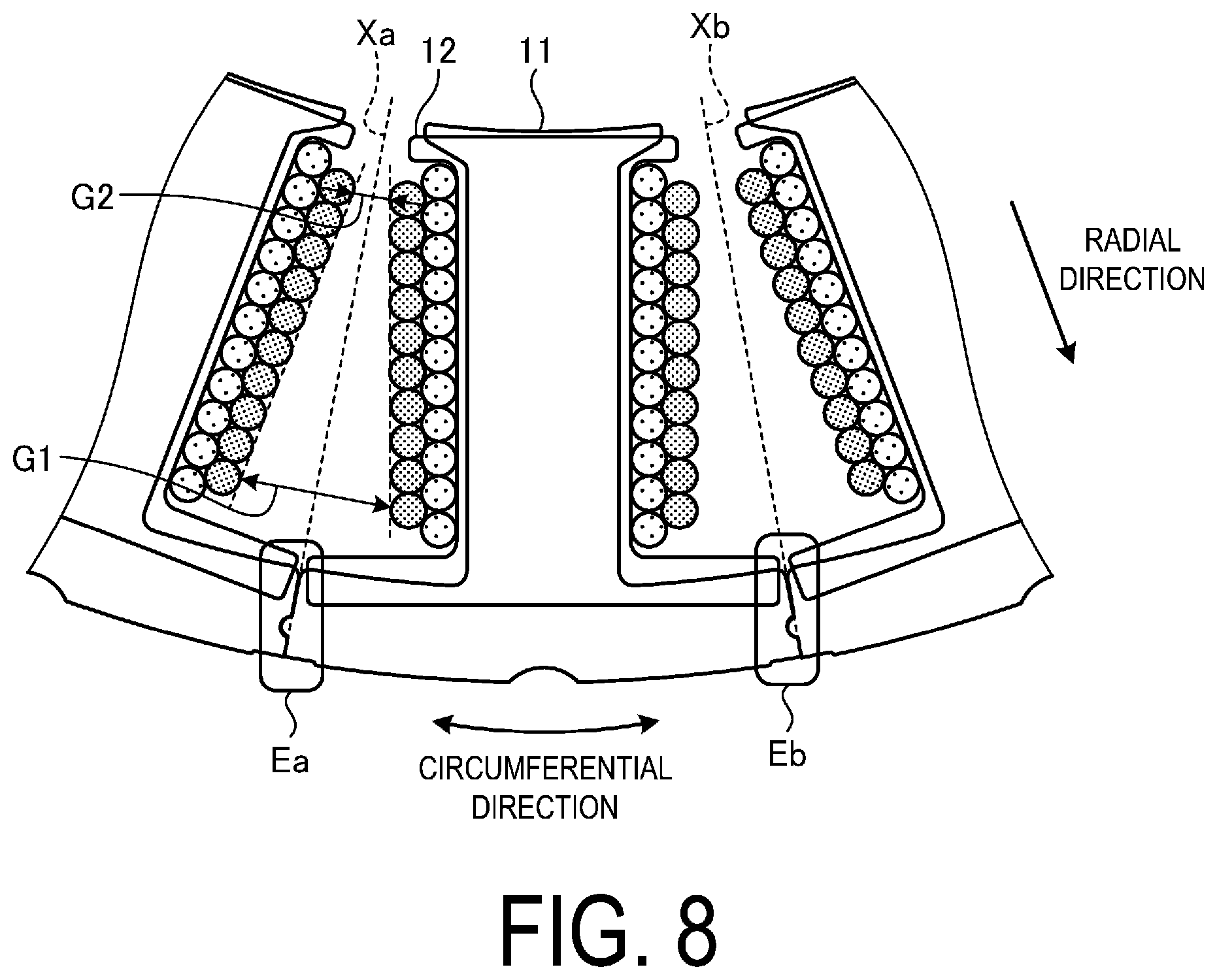 Patent US12308701 Figure 8 – Motor
