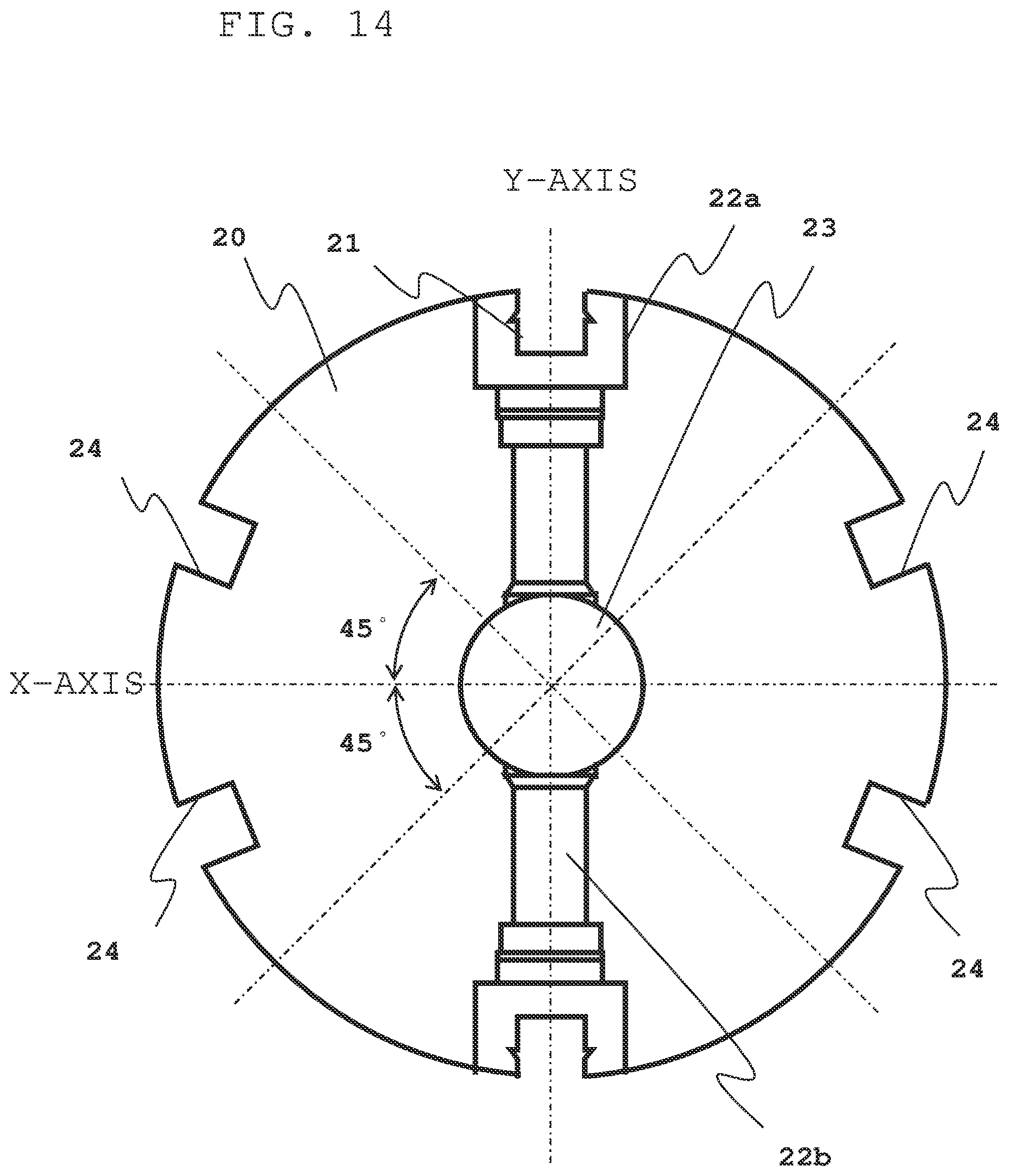 Patent US12308702 Figure 14 – Rotor of rotating electric machine and rotating electric machine