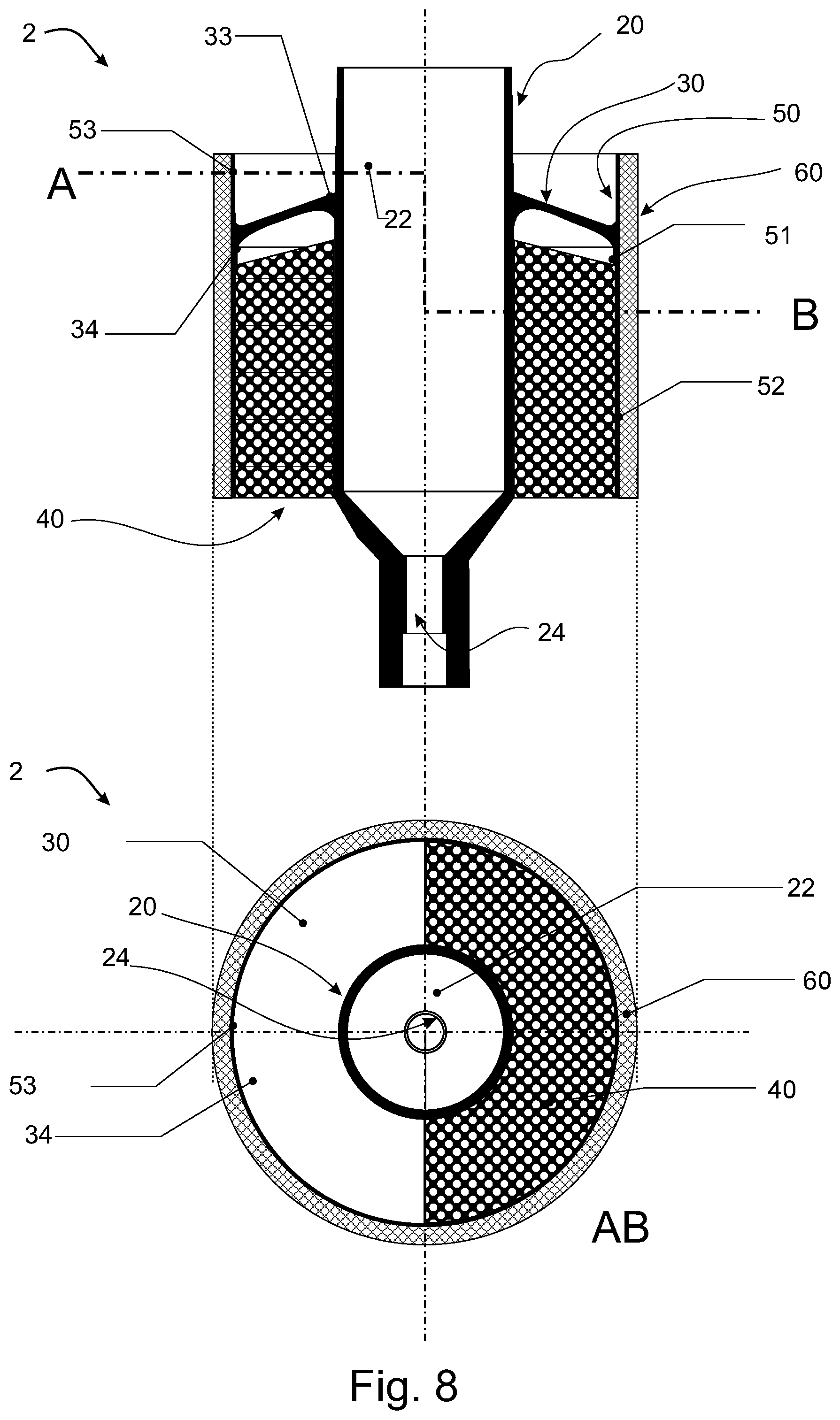 Patent US12308705 Figure 8 – Rotor for an electric machine