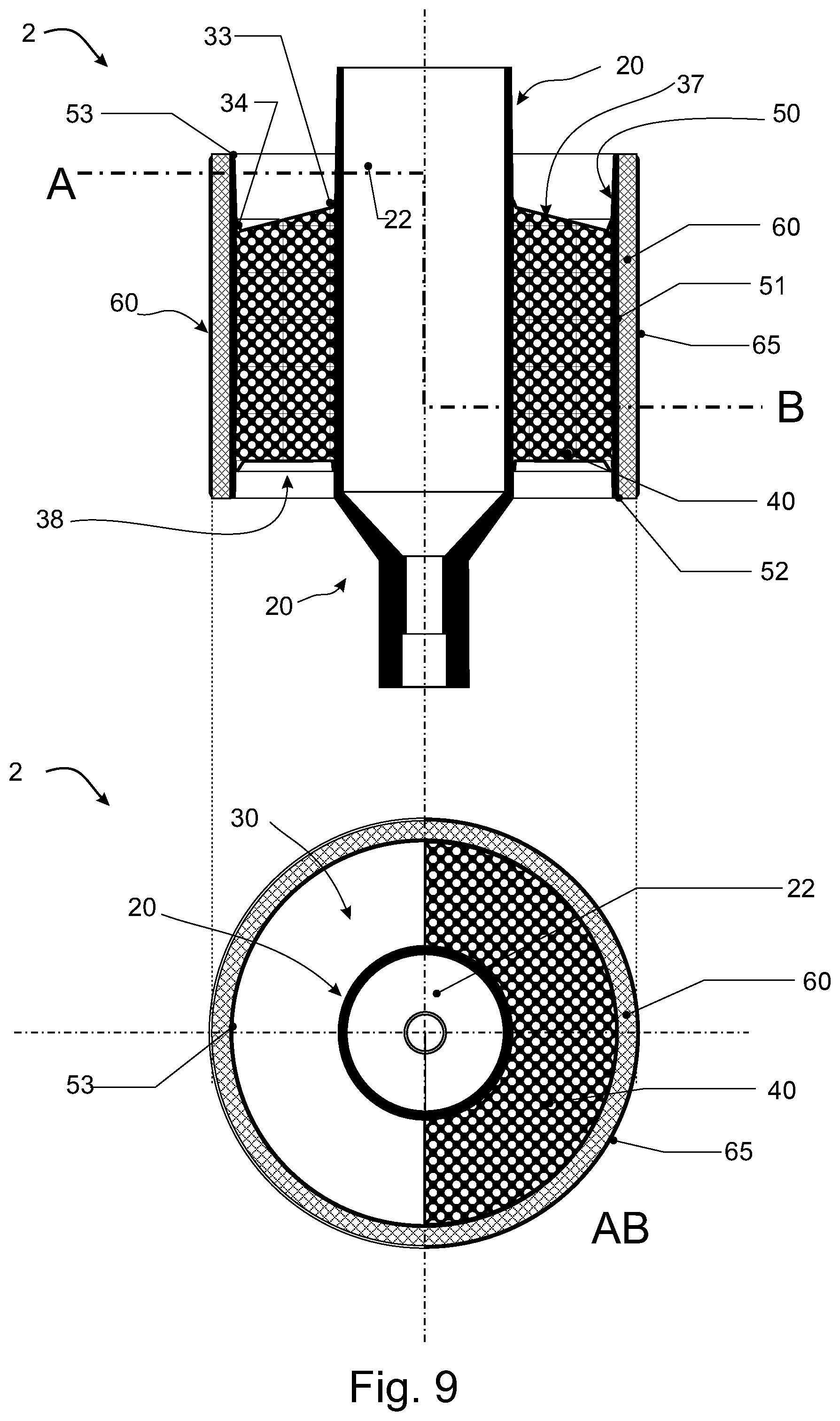 Patent US12308705 Figure 9 – Rotor for an electric machine