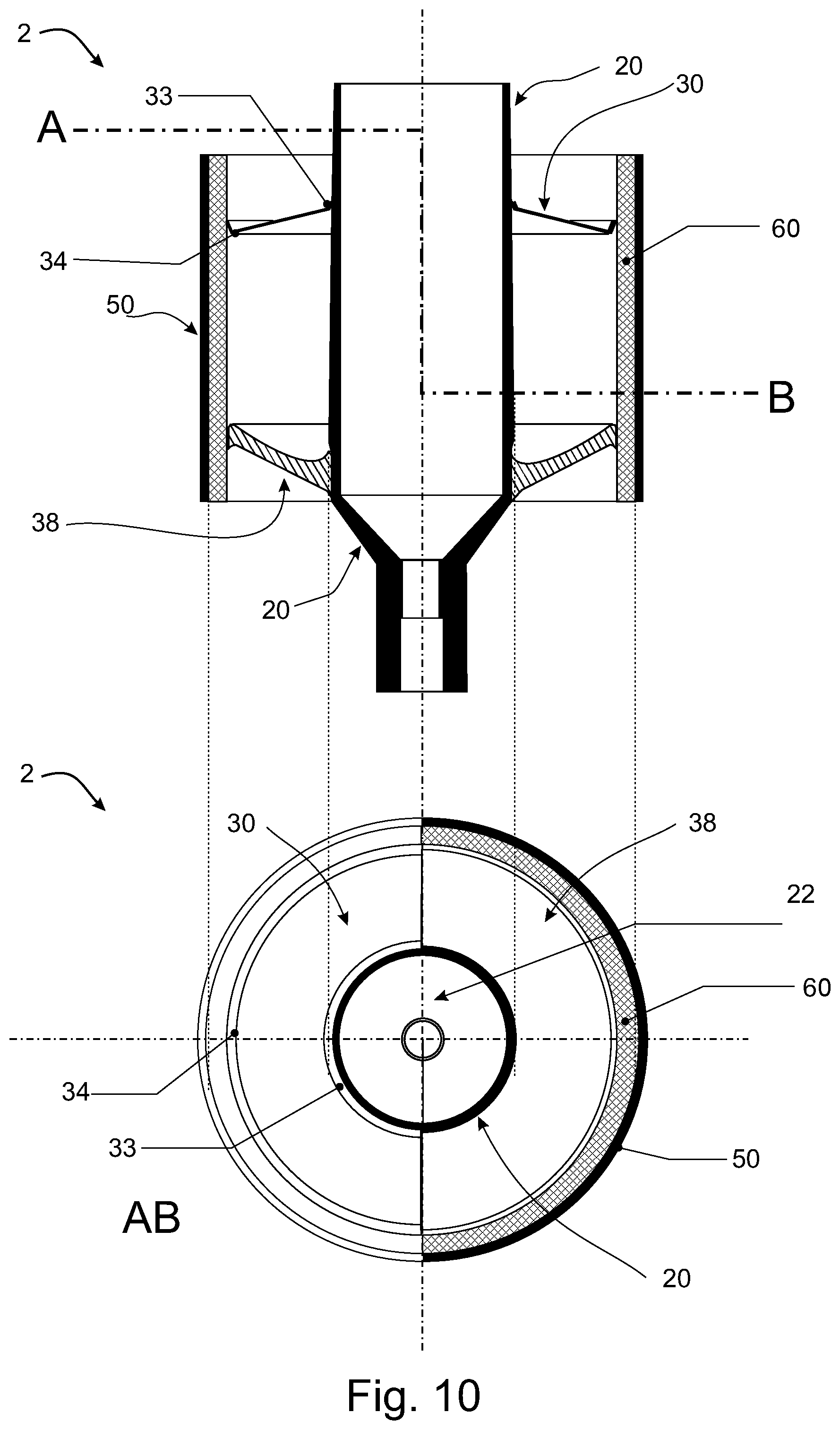 Patent US12308705 Figure 10 – Rotor for an electric machine