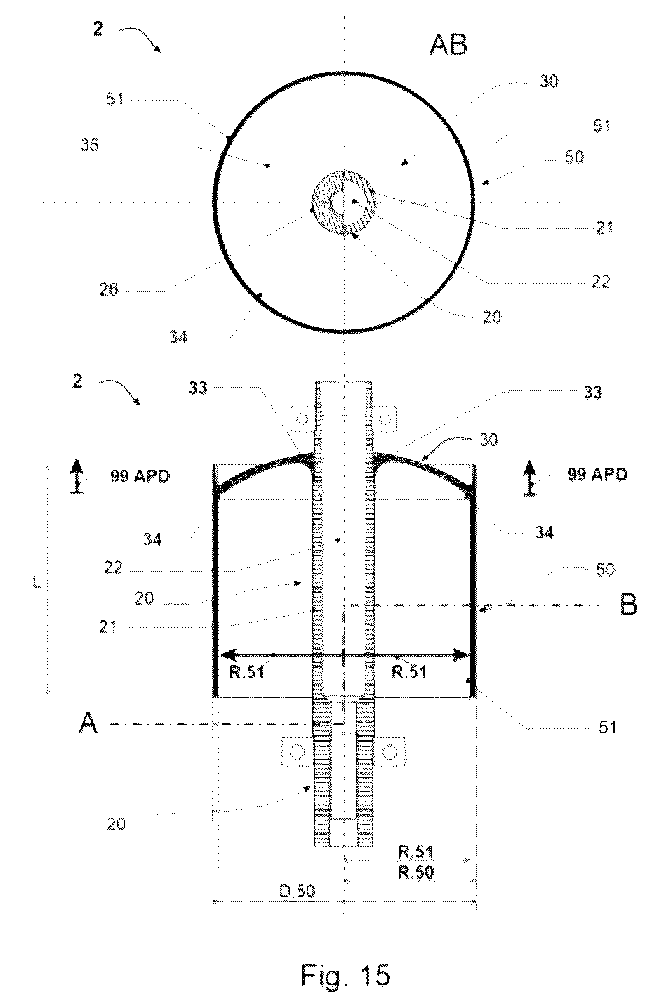 Patent US12308705 Figure 15 – Rotor for an electric machine