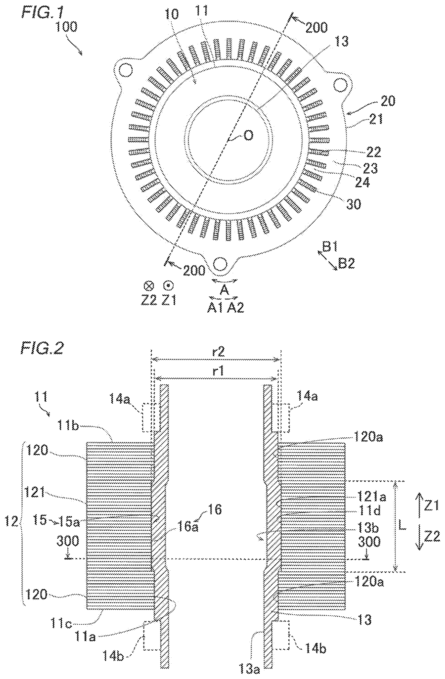 Patent US12308706 — Manufacturing method of rotor — Figure 1