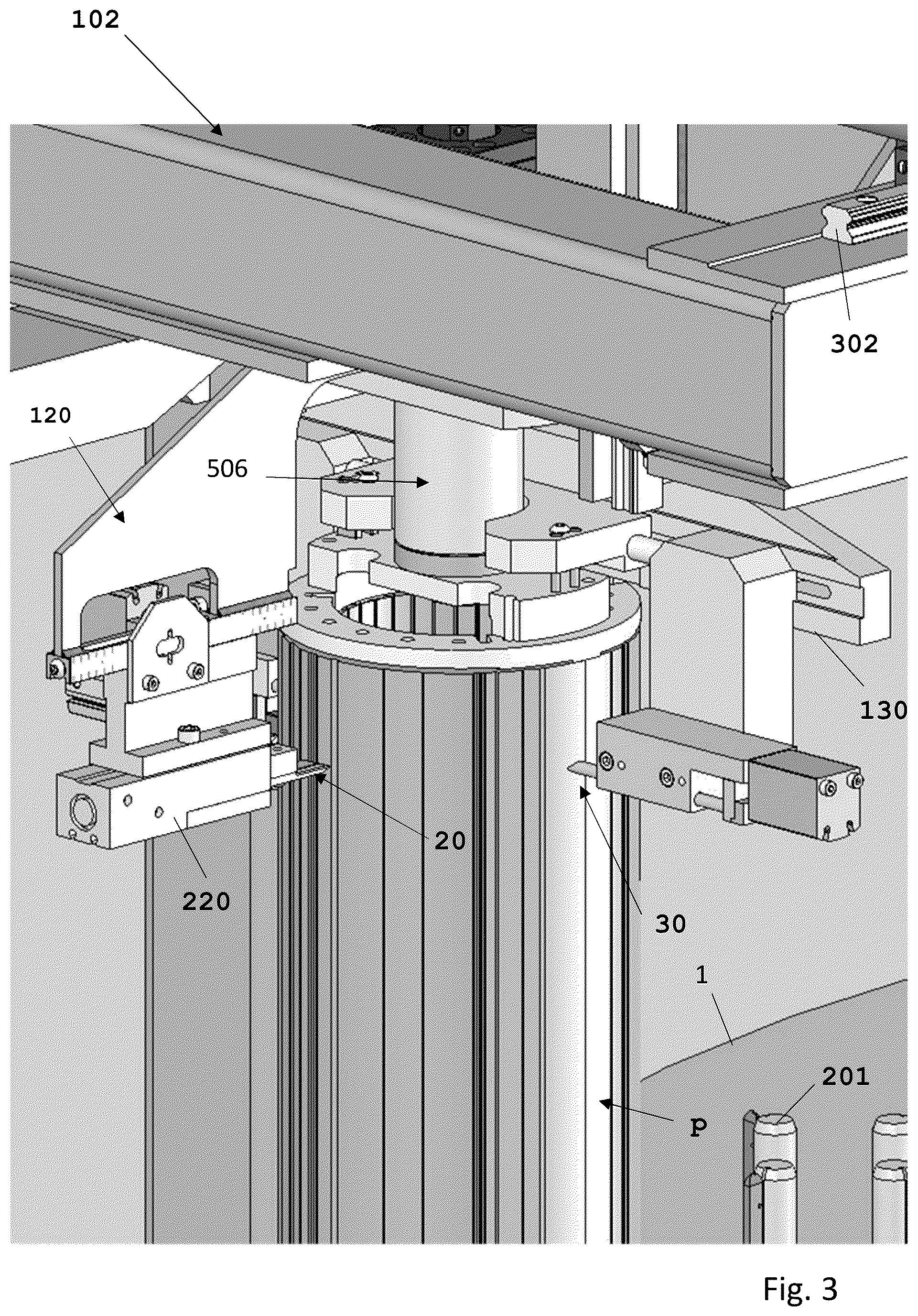 Patent US12308710 Figure 3 – Method and device for automatic formation of bundles of metal laminations