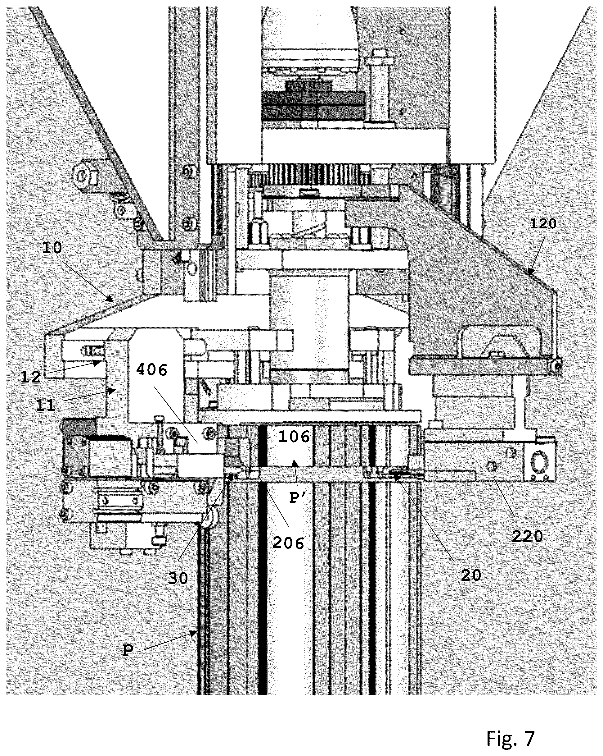 Patent US12308710 Figure 7 – Method and device for automatic formation of bundles of metal laminations