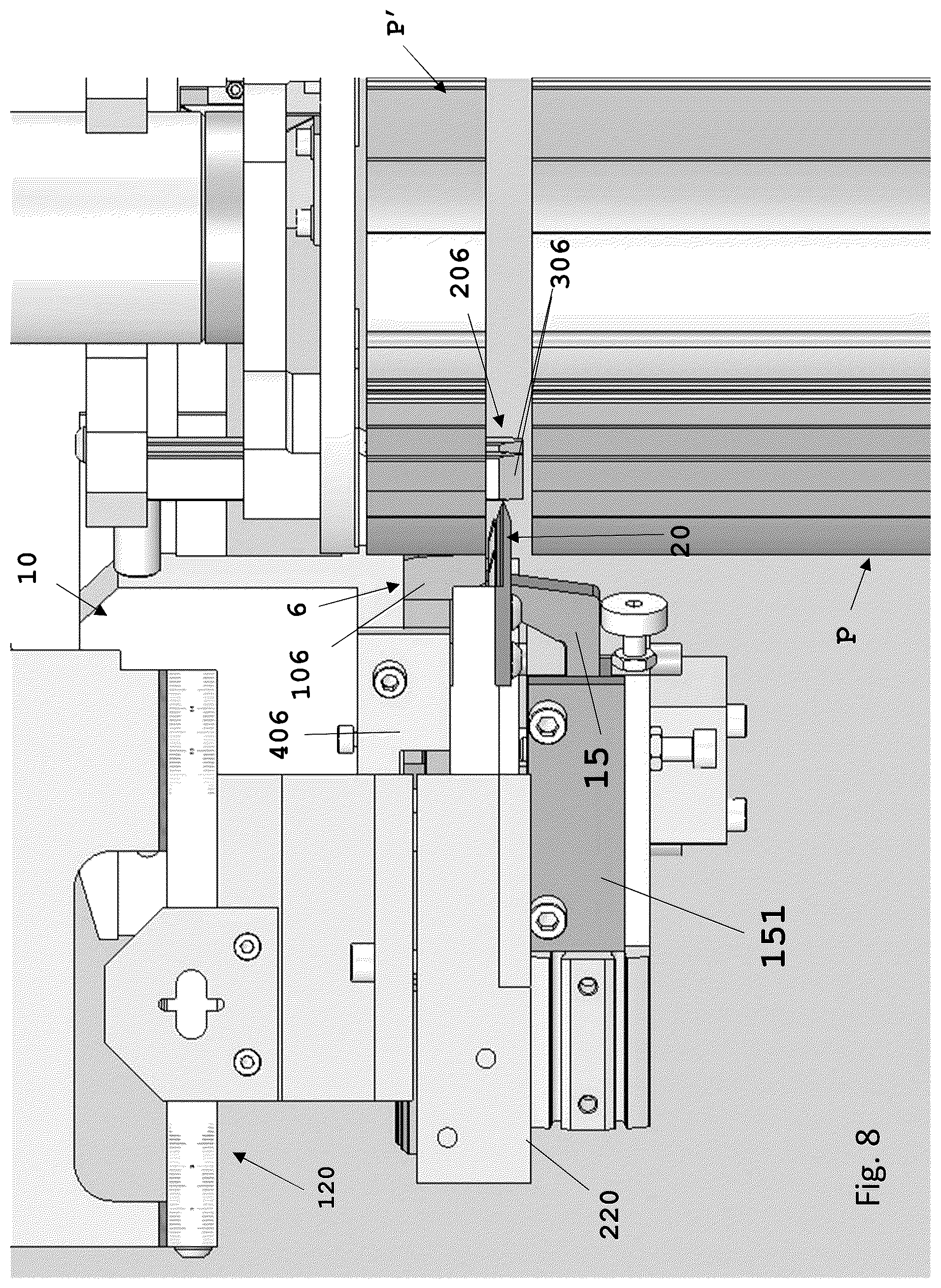 Patent US12308710 Figure 8 – Method and device for automatic formation of bundles of metal laminations