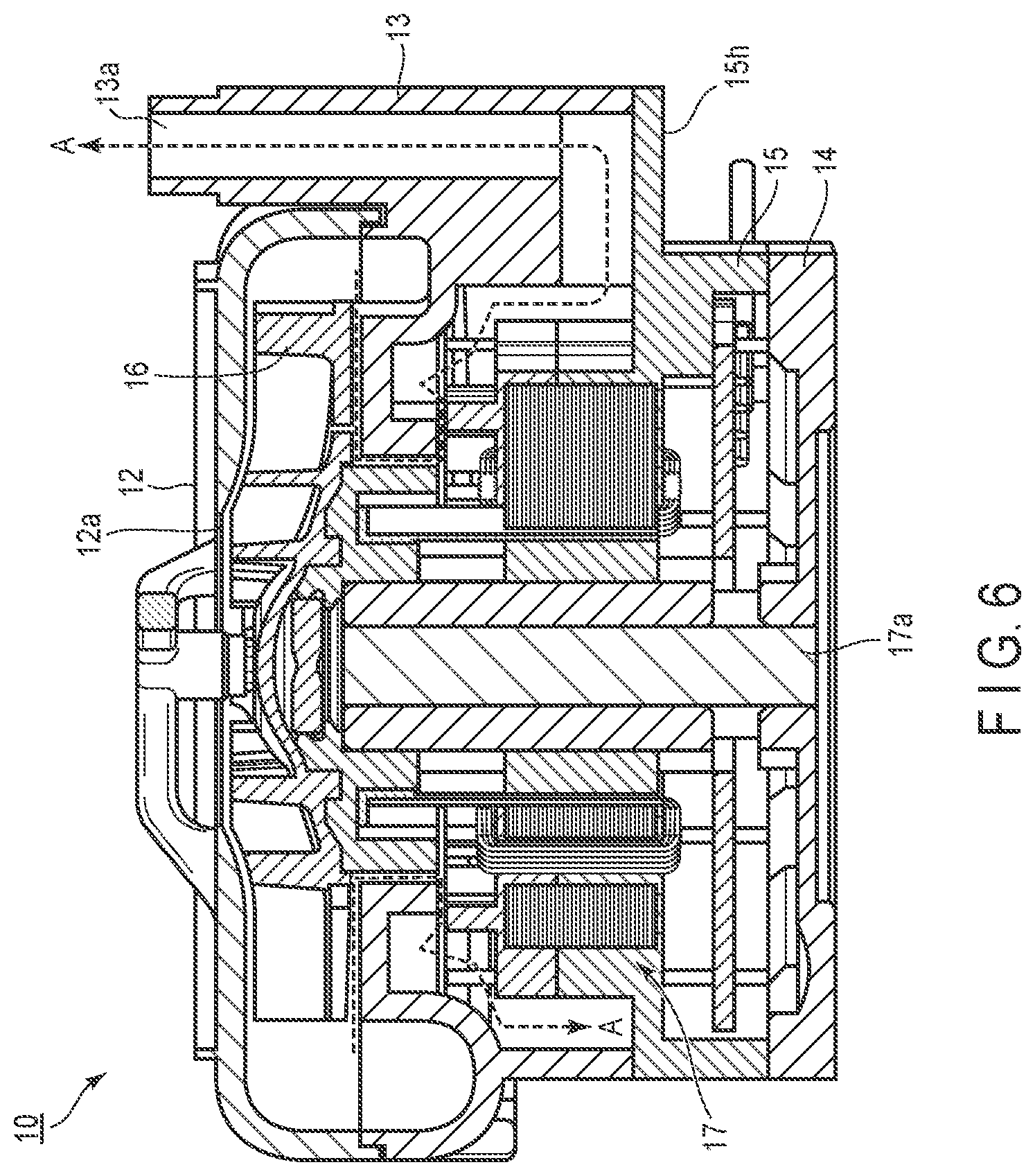 Patent US12308713 Figure 6 – Motor attaching structure and motor attaching method