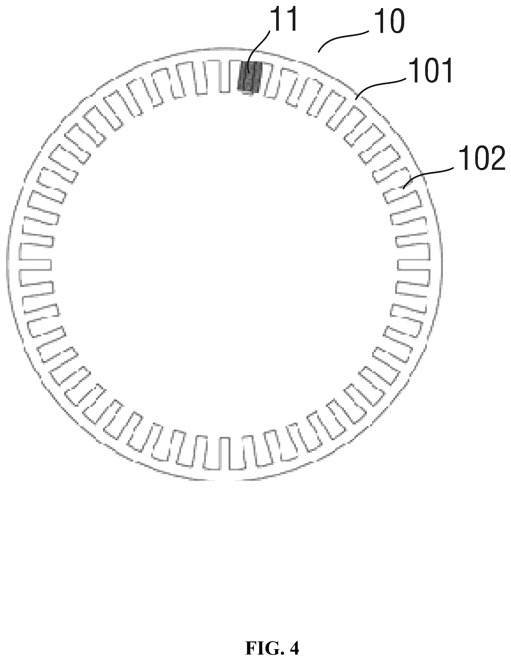 Patent US12308716 Figure 4 – Permanent magnet brushless motor, robot joint, servo actuator, and robot